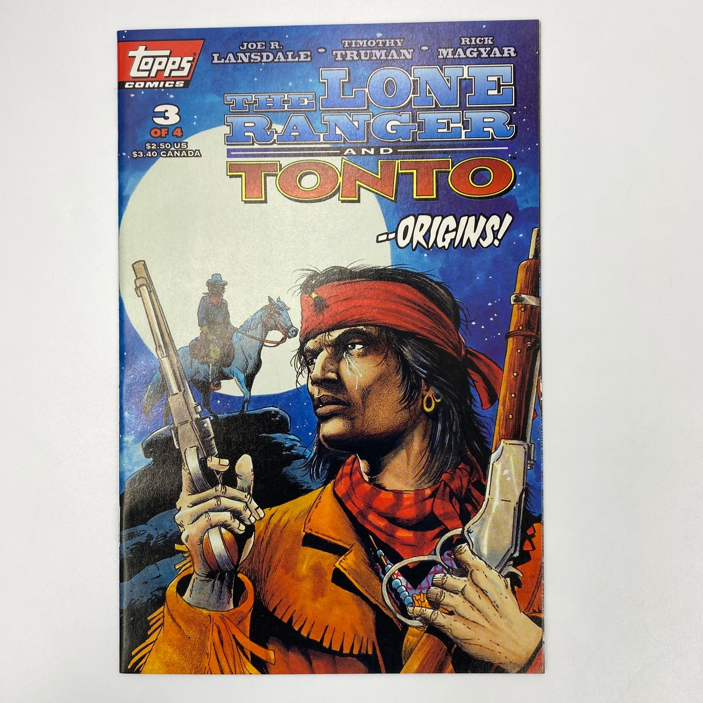 The Lone Ranger and Tonto It Crawls #1-4 (1994) Topps (FN, VF, VF, VF)