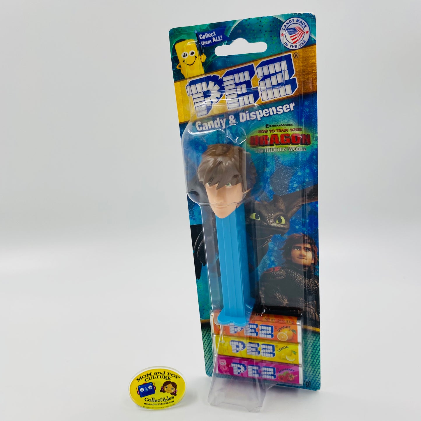 How to Train Your Dragon Hiccup PEZ dispenser (2019) carded 7.5 Hungary