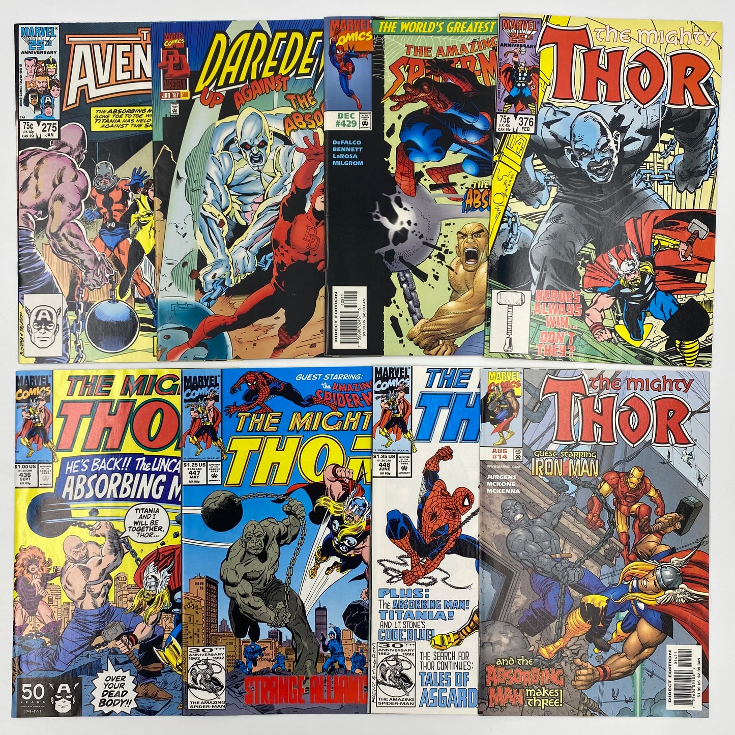 M&PC Marvel Comic Book FUN PACK: Absorbing Man