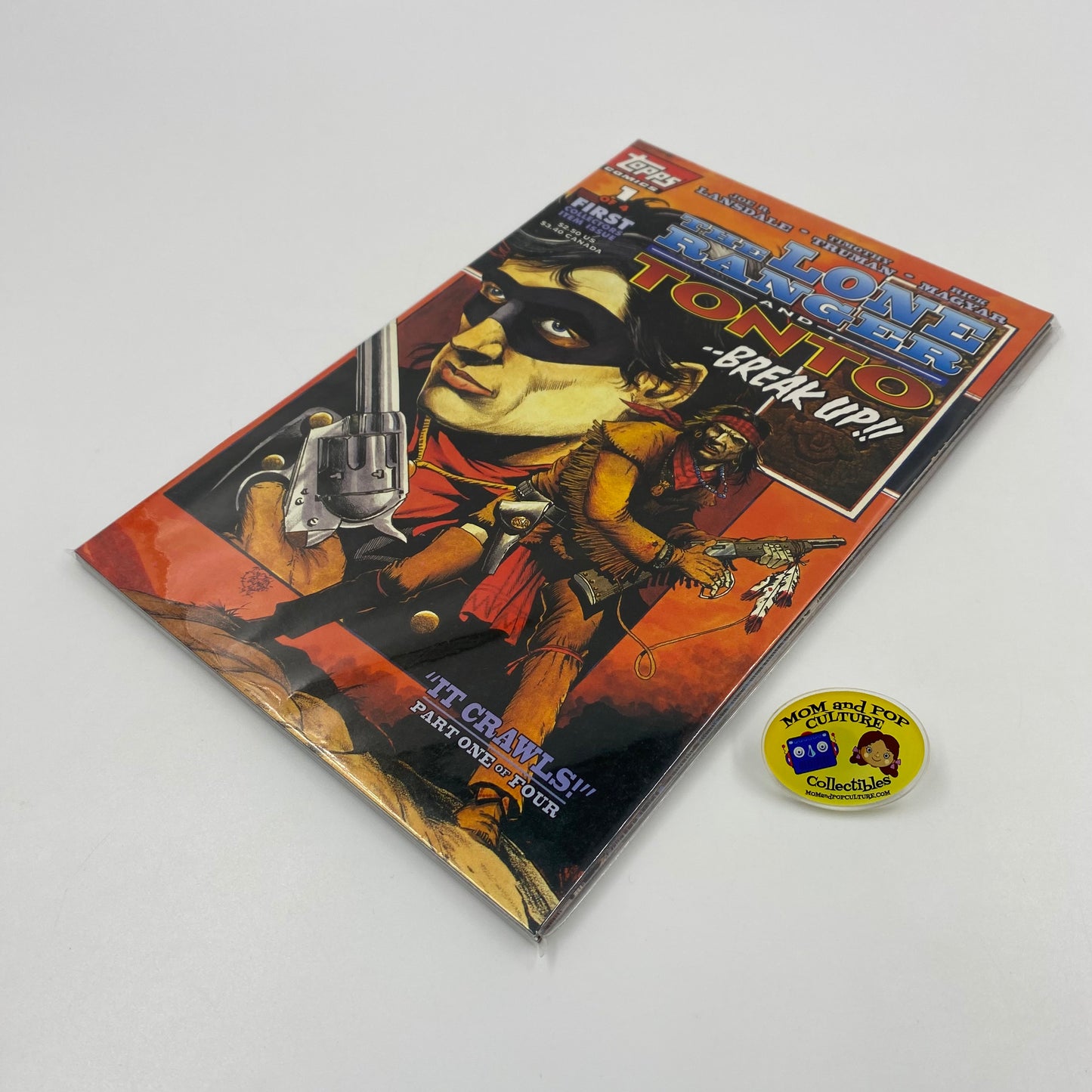 The Lone Ranger and Tonto It Crawls #1-4 (1994) Topps (FN, VF, VF, VF)