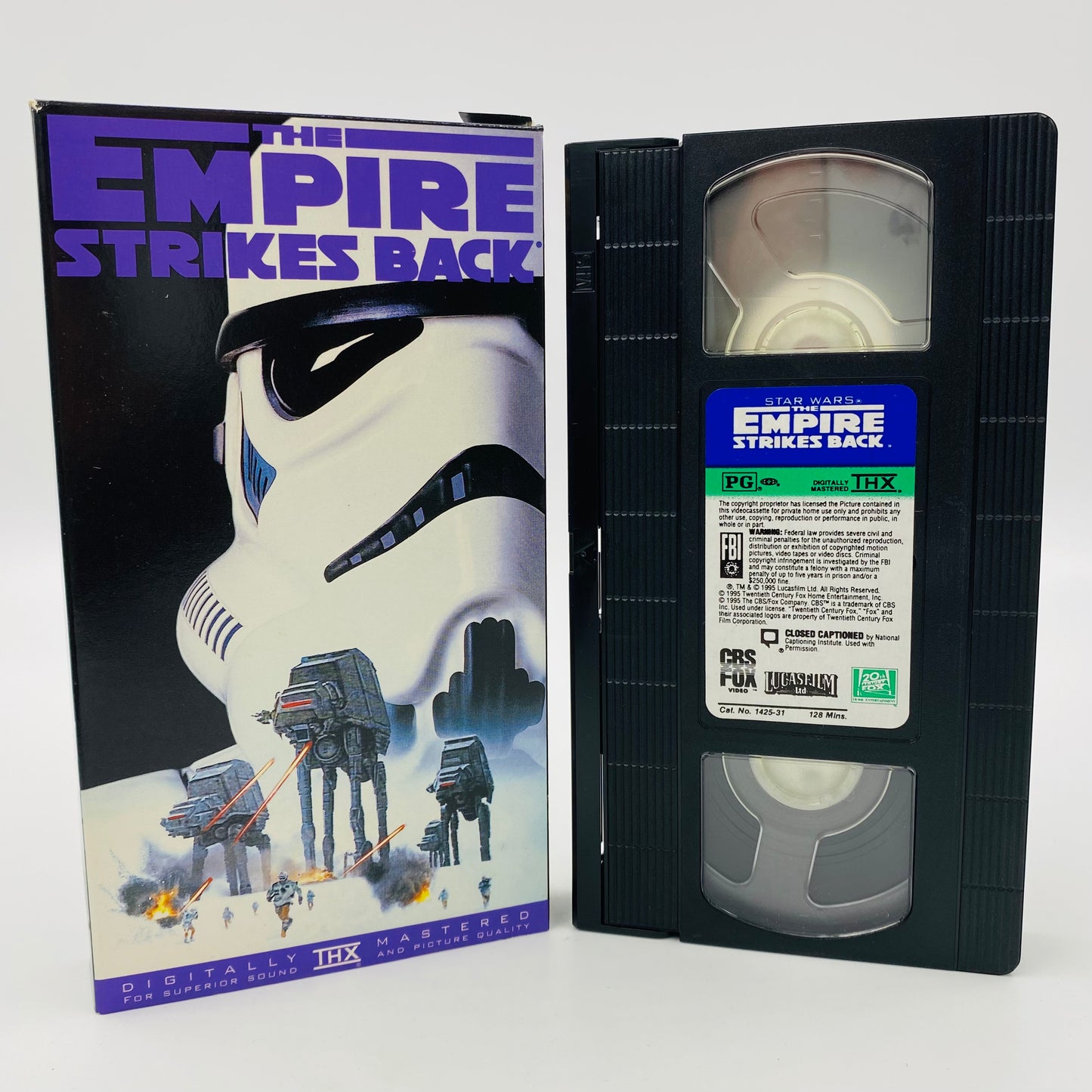 Star Wars Trilogy VHS tape box set (1995) 20th Century Fox Home Entertainment