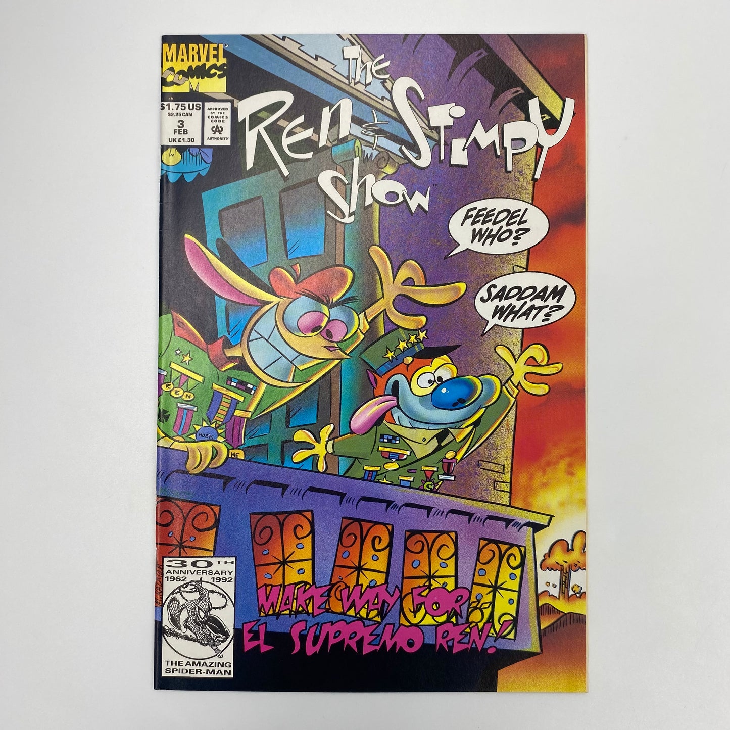 The Ren & Stimpy Show #3-16 (1993-1994) Marvel (VG to VF)