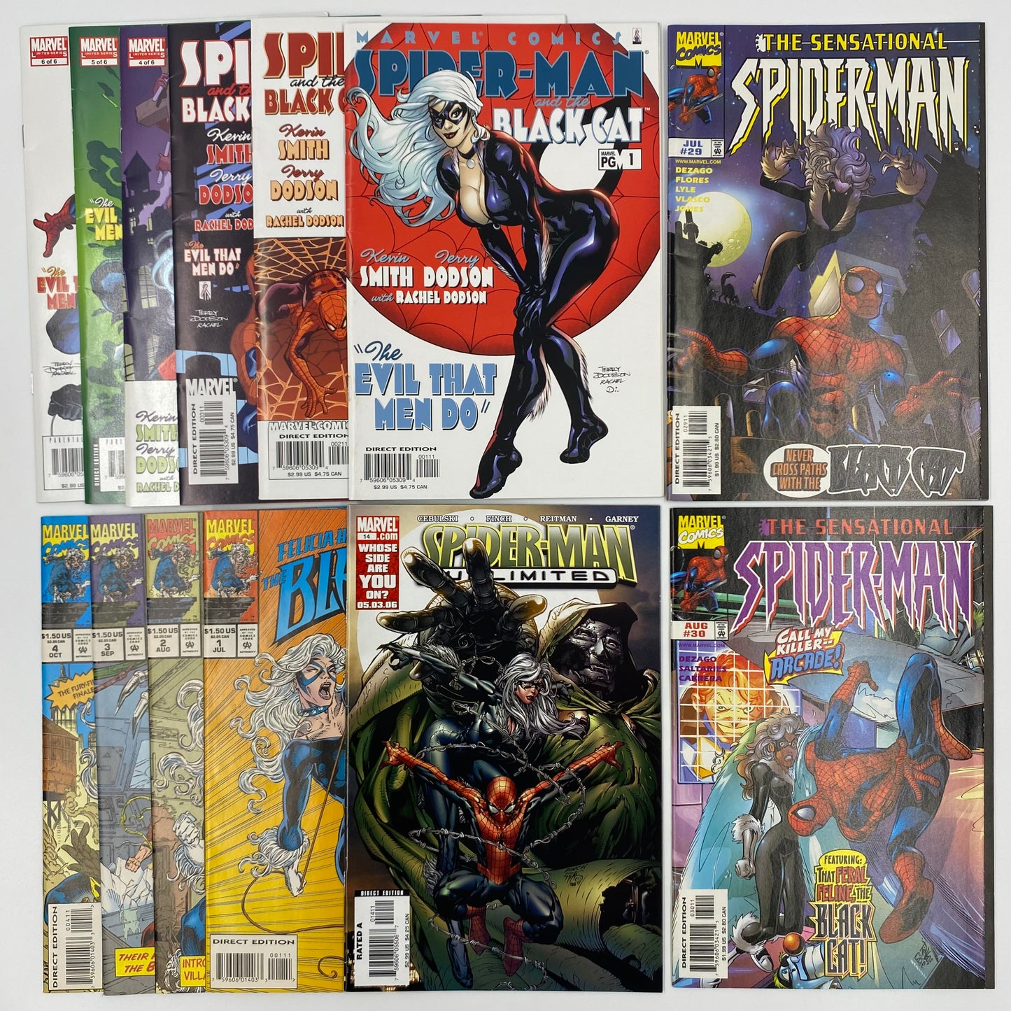 M&PC Marvel Comic Book FUN PACK: Black Cat