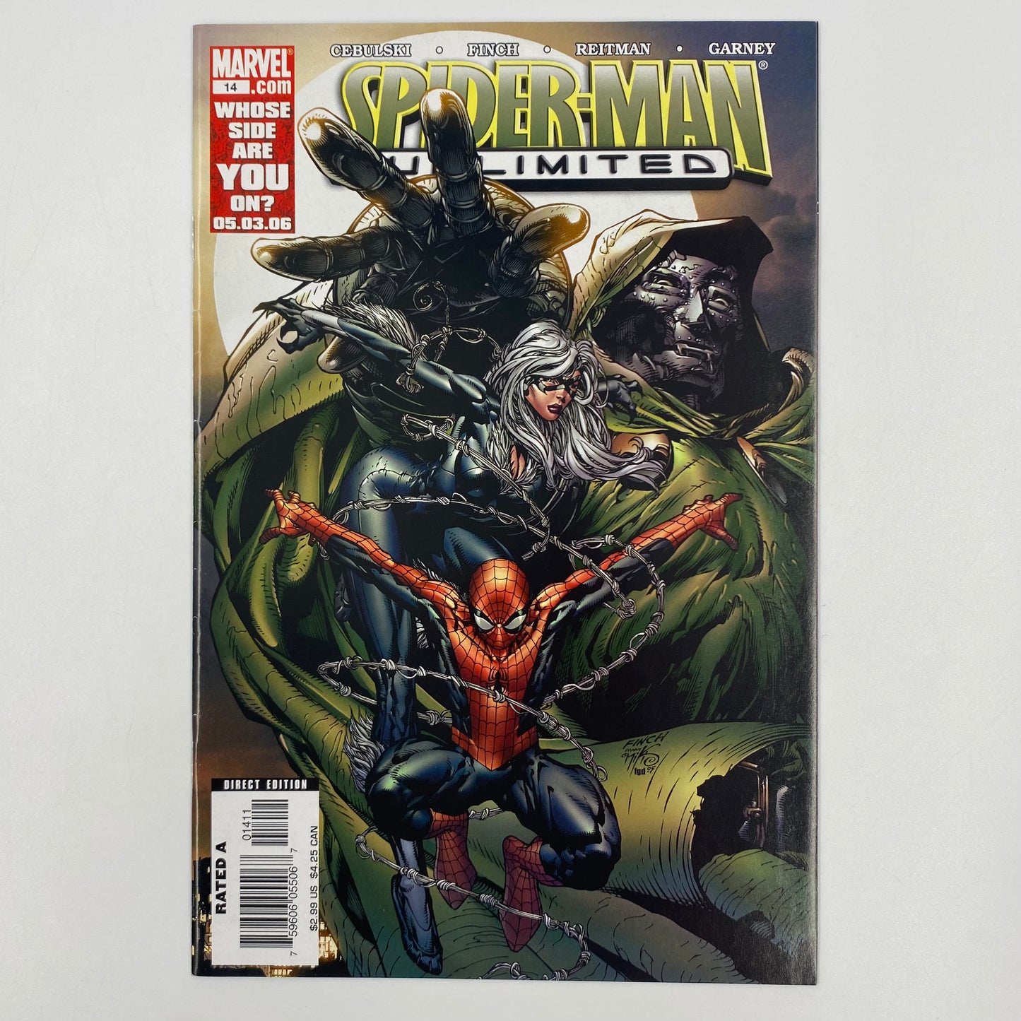 M&PC Marvel Comic Book FUN PACK: Black Cat