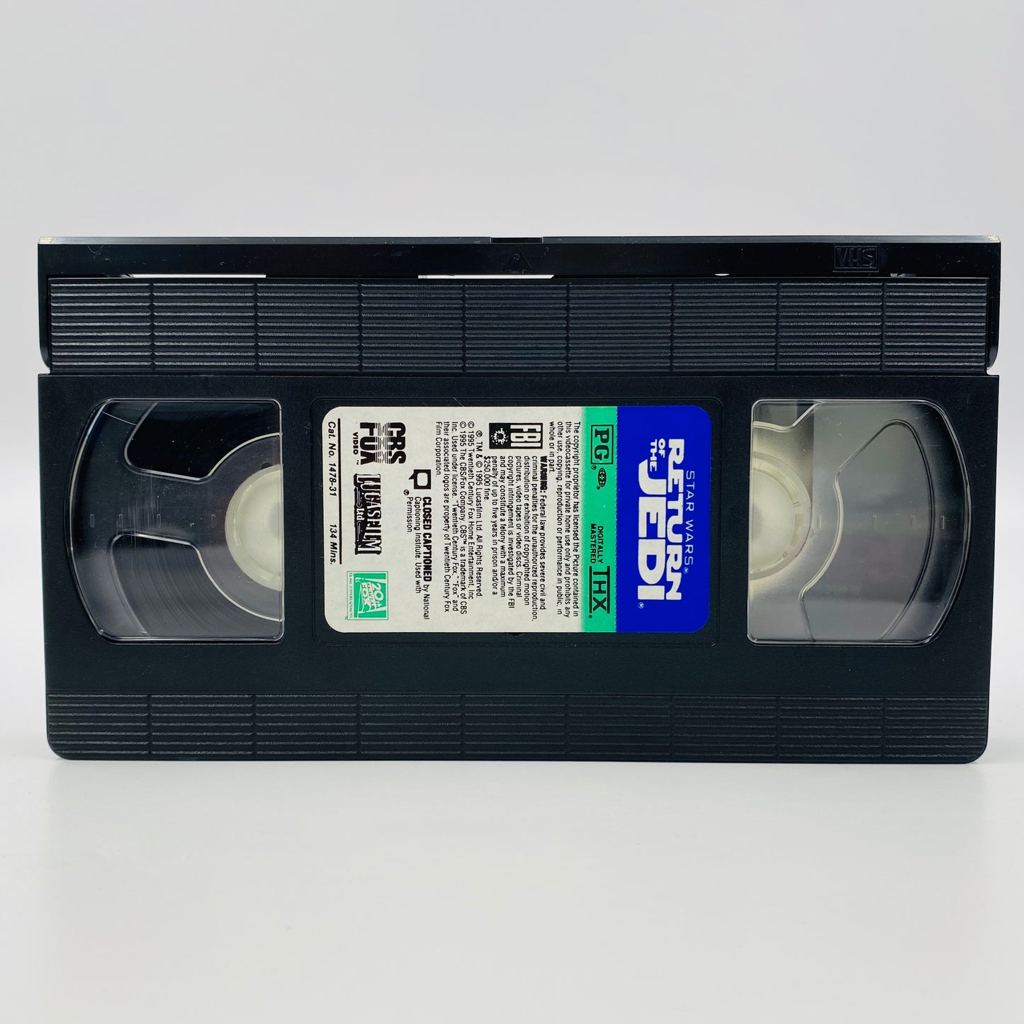 Star Wars Trilogy VHS tape box set (1995) 20th Century Fox Home Entertainment