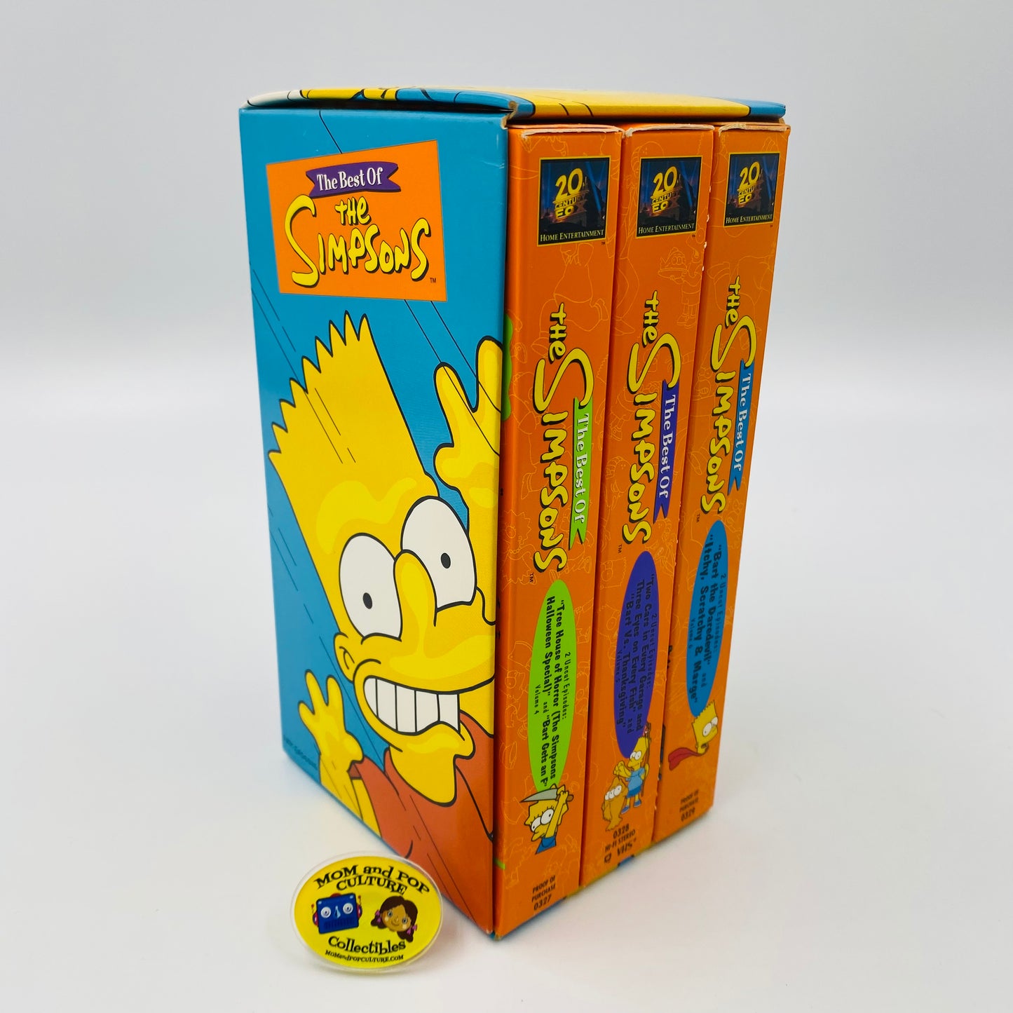 The Best of the Simpsons volumes 4, 5 and 6 VHS tape box set (1997) 20th Century Fox Home Entertainment