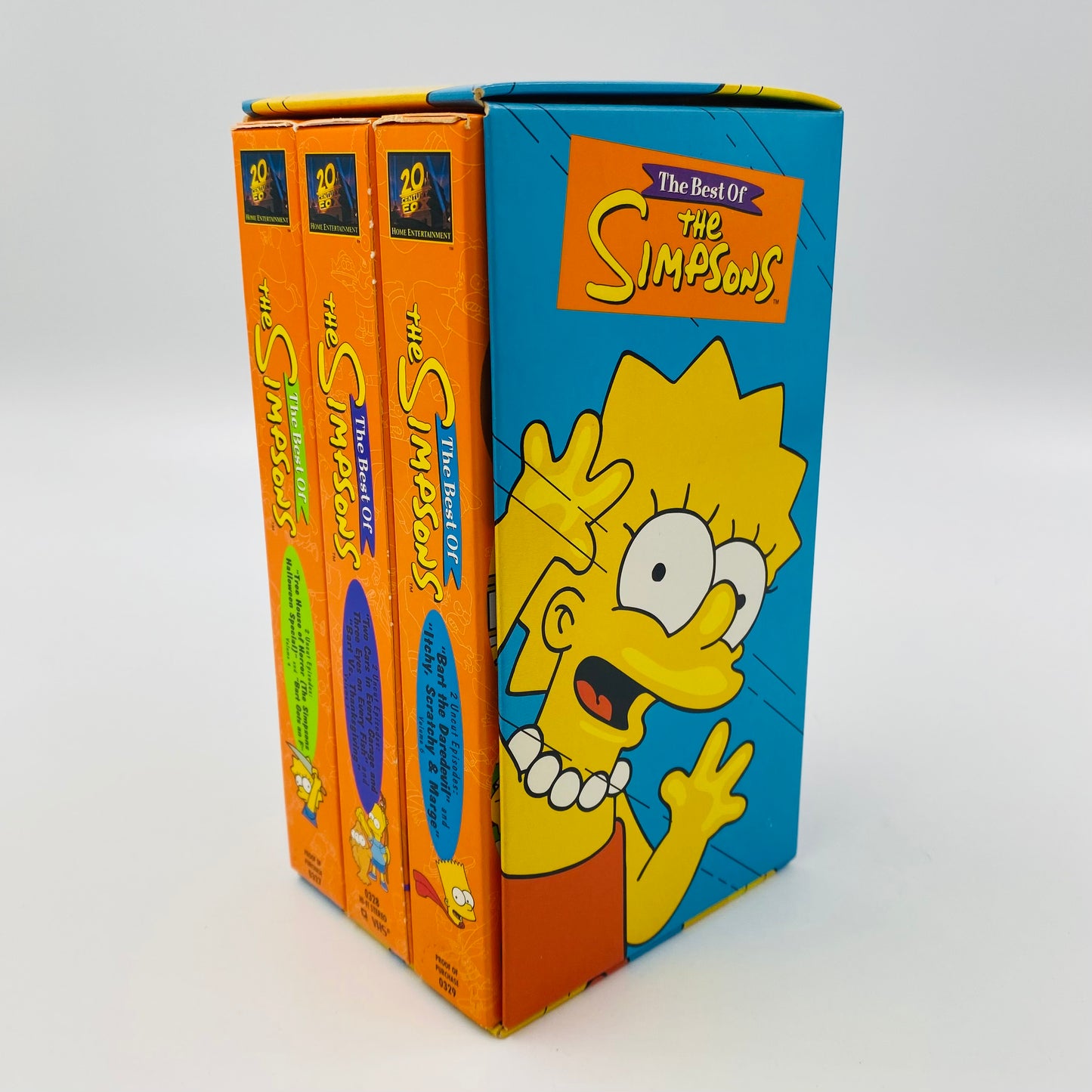 The Best of the Simpsons volumes 4, 5 and 6 VHS tape box set (1997) 20th Century Fox Home Entertainment