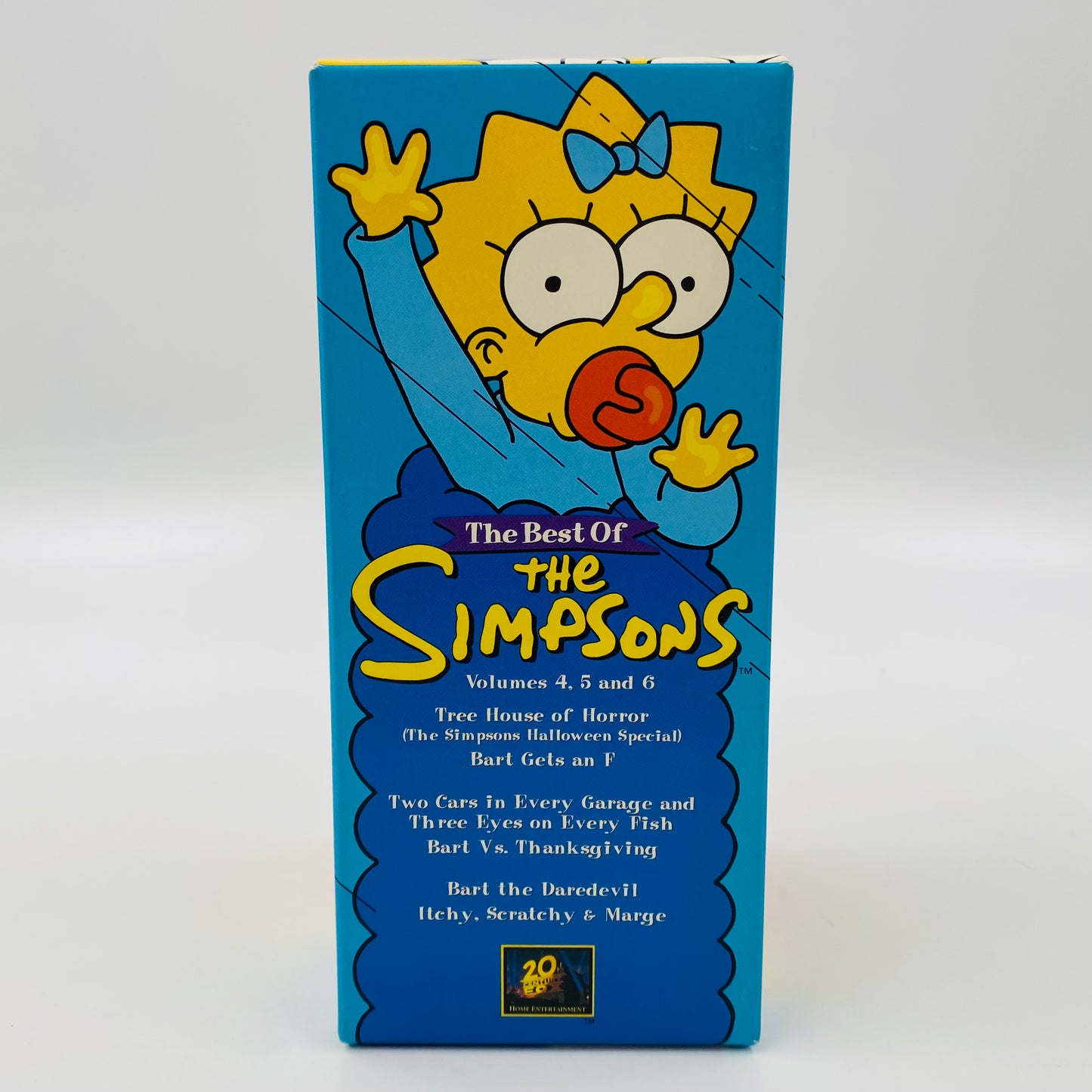 The Best of the Simpsons volumes 4, 5 and 6 VHS tape box set (1997) 20th Century Fox Home Entertainment