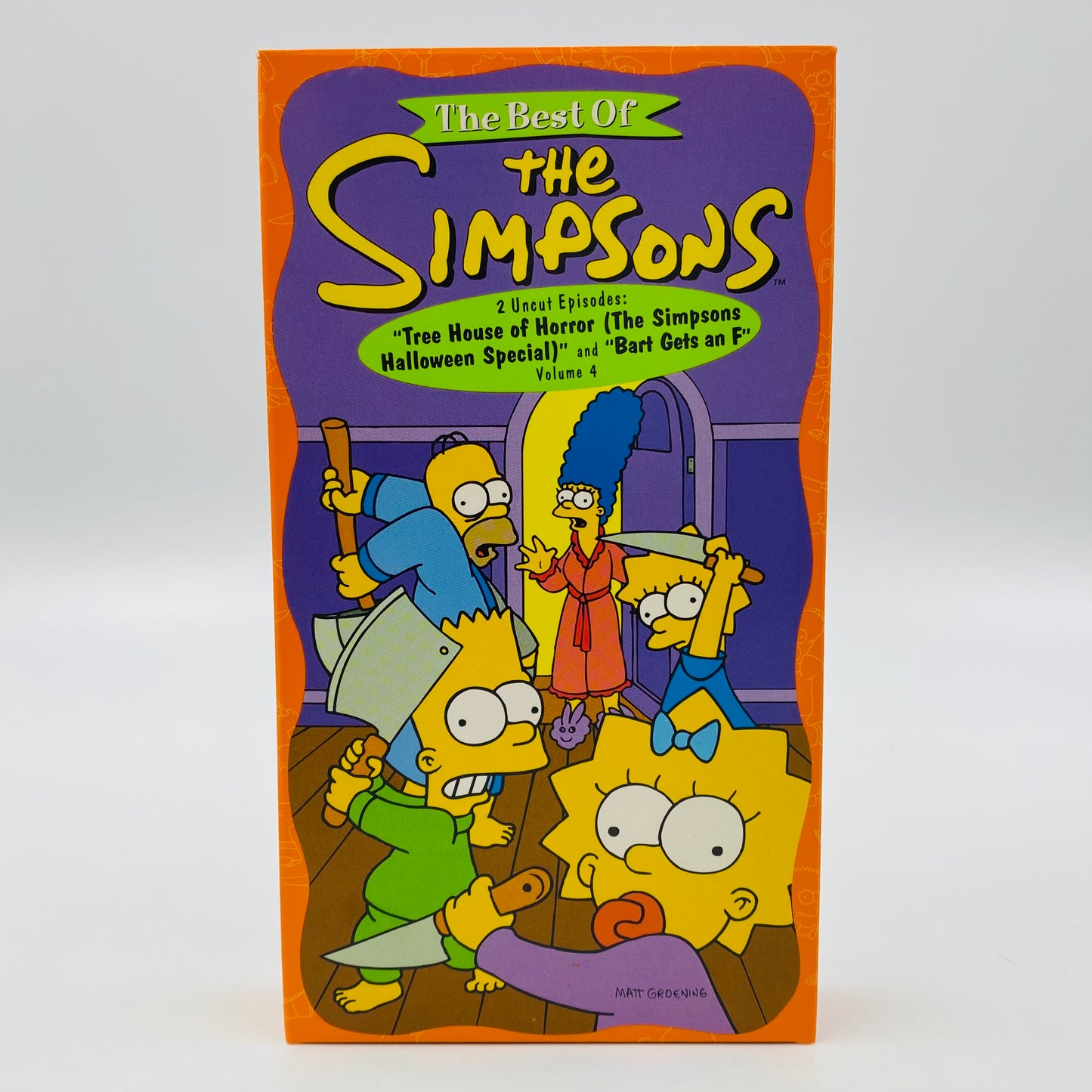 The Best of the Simpsons volumes 4, 5 and 6 VHS tape box set (1997) 20th Century Fox Home Entertainment