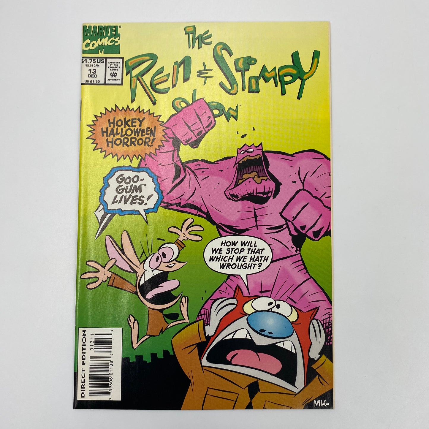The Ren & Stimpy Show #3-16 (1993-1994) Marvel (VG to VF)