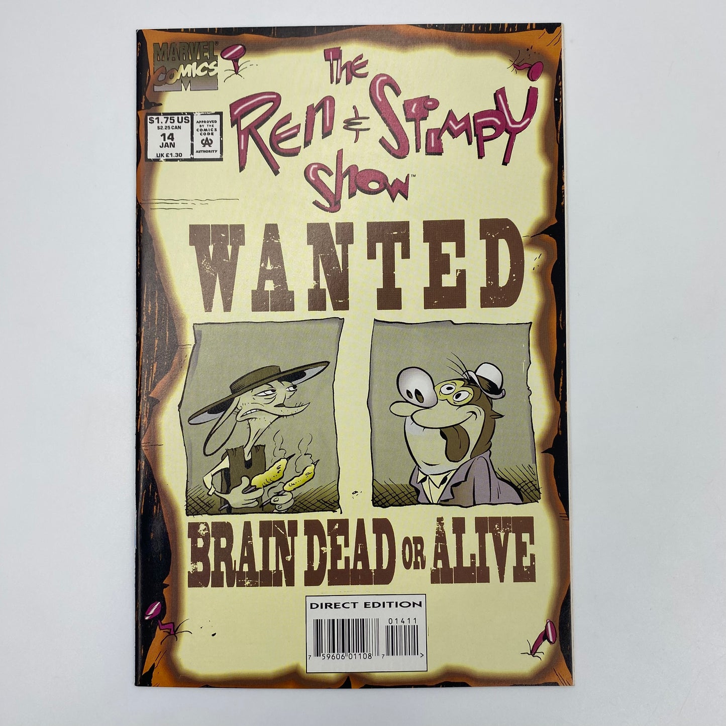 The Ren & Stimpy Show #3-16 (1993-1994) Marvel (VG to VF)