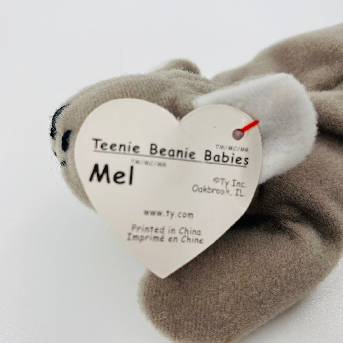 Teenie Beanie Babies Mel the Koala McDonald's Happy Meal bean bag plush toy animal (1998) loose