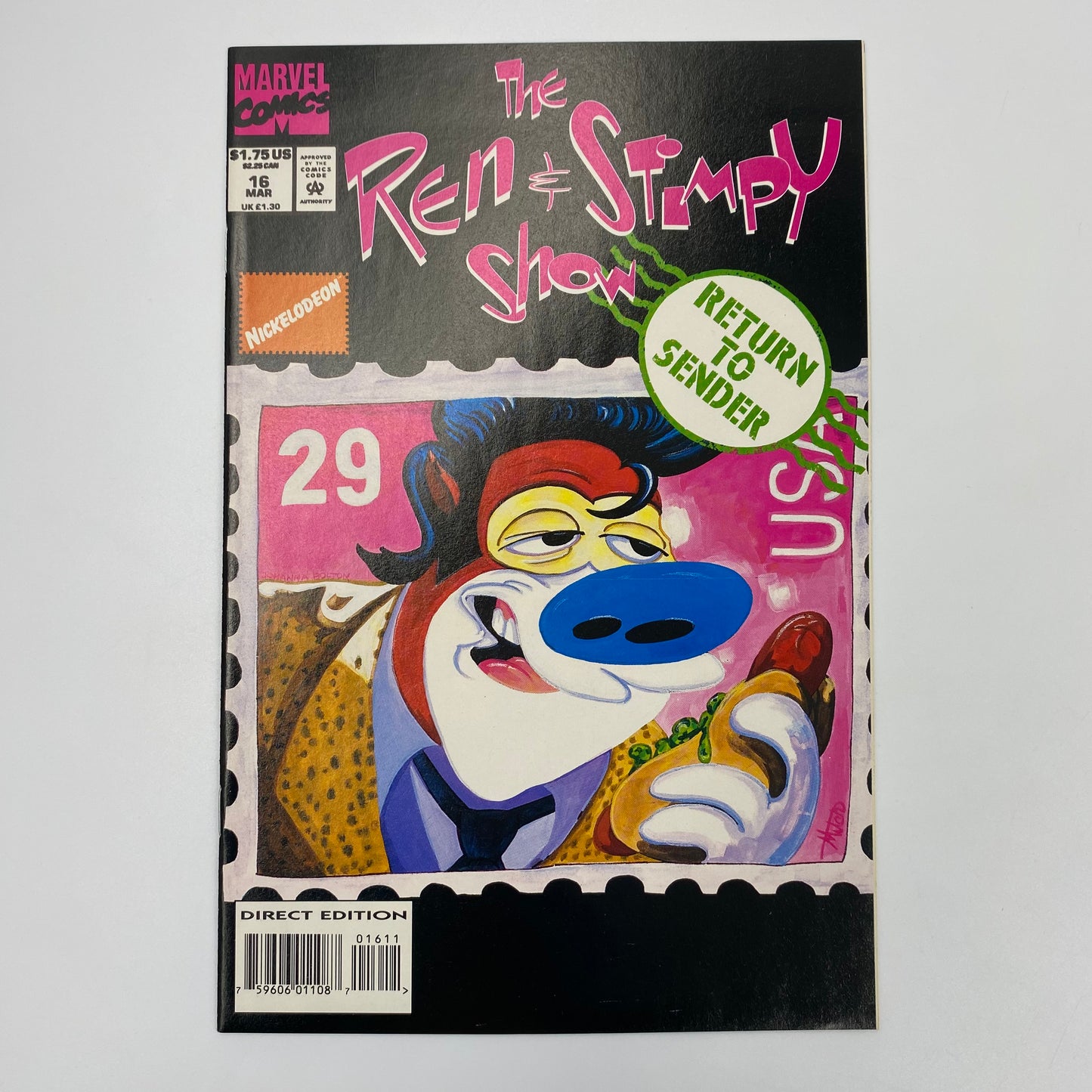 The Ren & Stimpy Show #3-16 (1993-1994) Marvel (VG to VF)