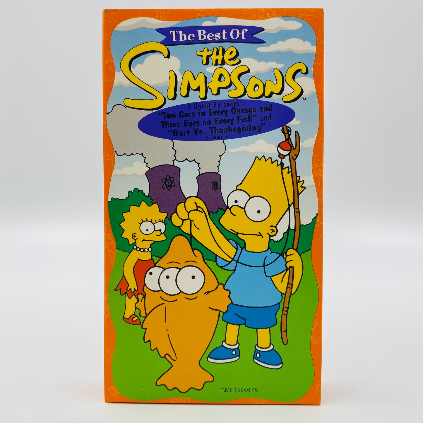 The Best of the Simpsons volumes 4, 5 and 6 VHS tape box set (1997) 20th Century Fox Home Entertainment