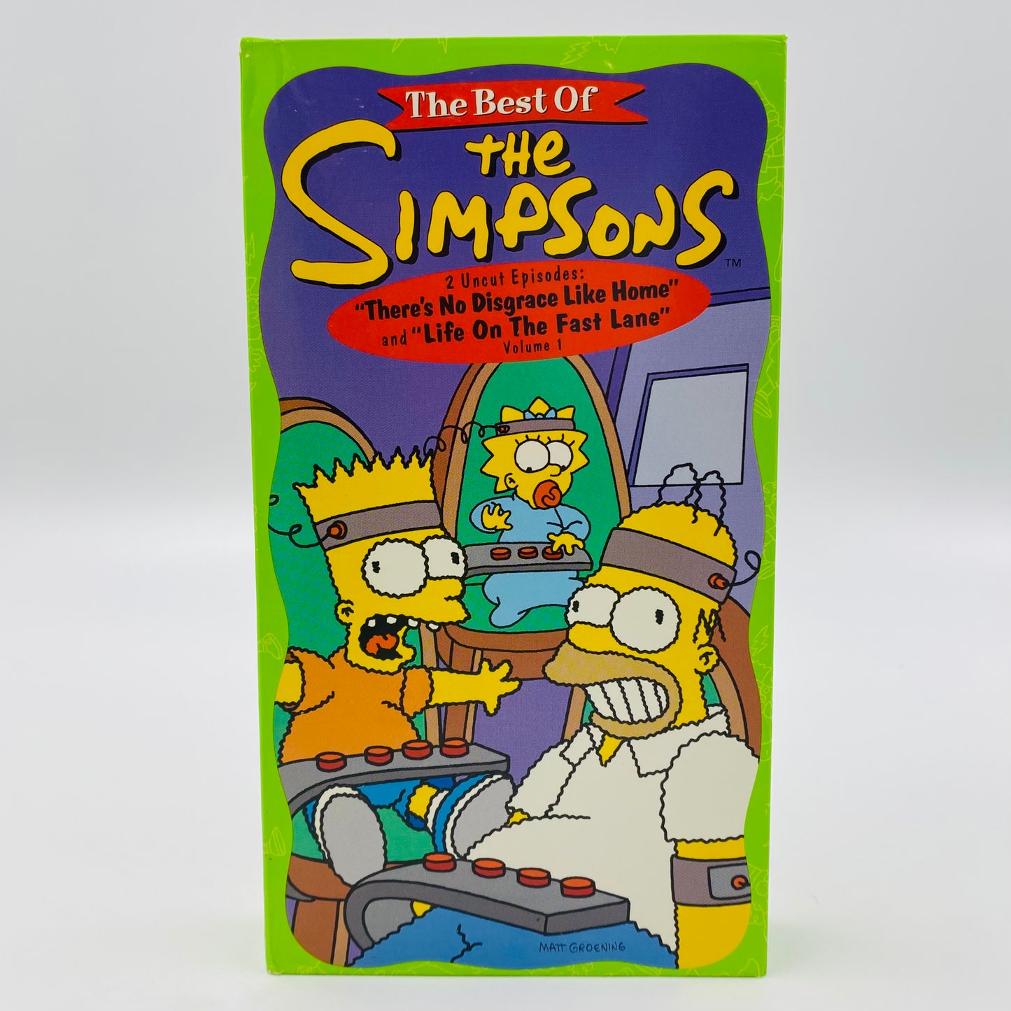 The Best of the Simpsons volumes 1, 2 and 3 VHS tape box set (1997) 20th Century Fox Home Entertainment