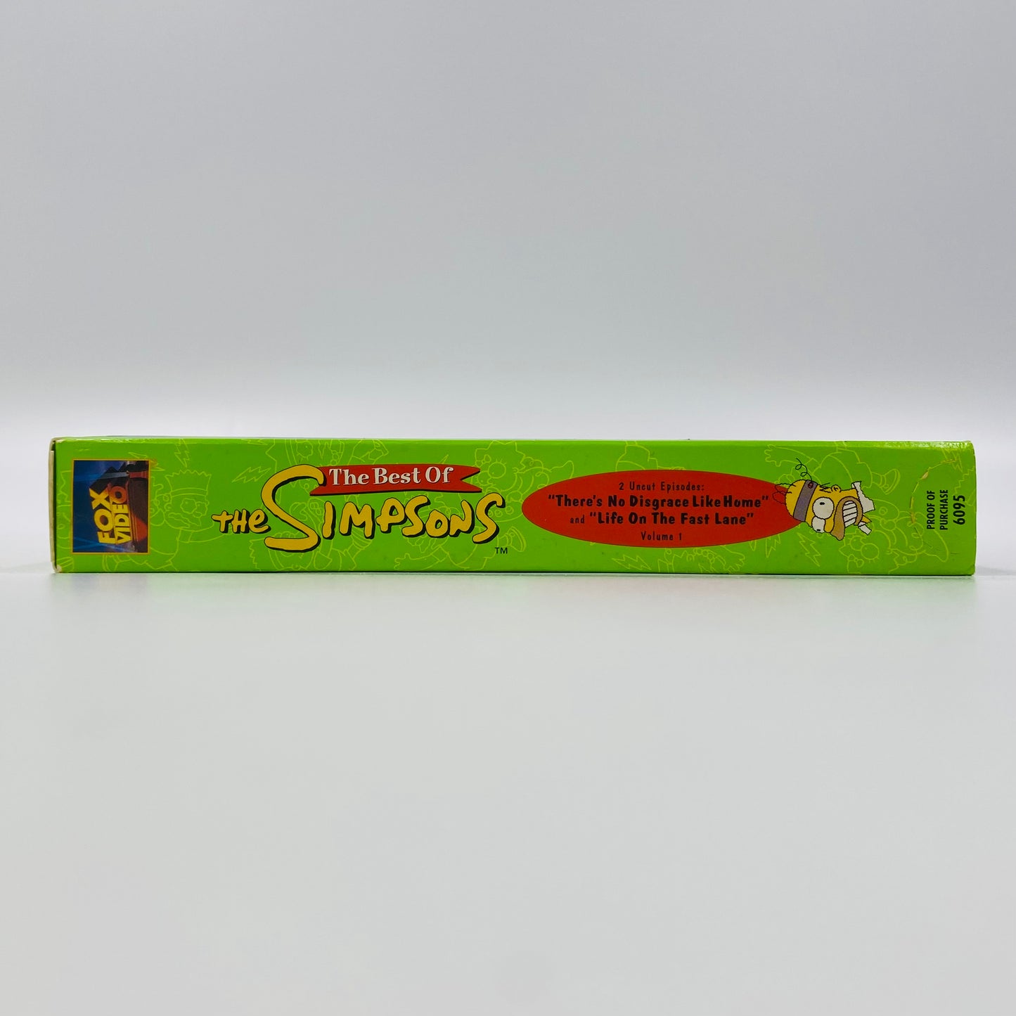 The Best of the Simpsons volumes 1, 2 and 3 VHS tape box set (1997) 20th Century Fox Home Entertainment