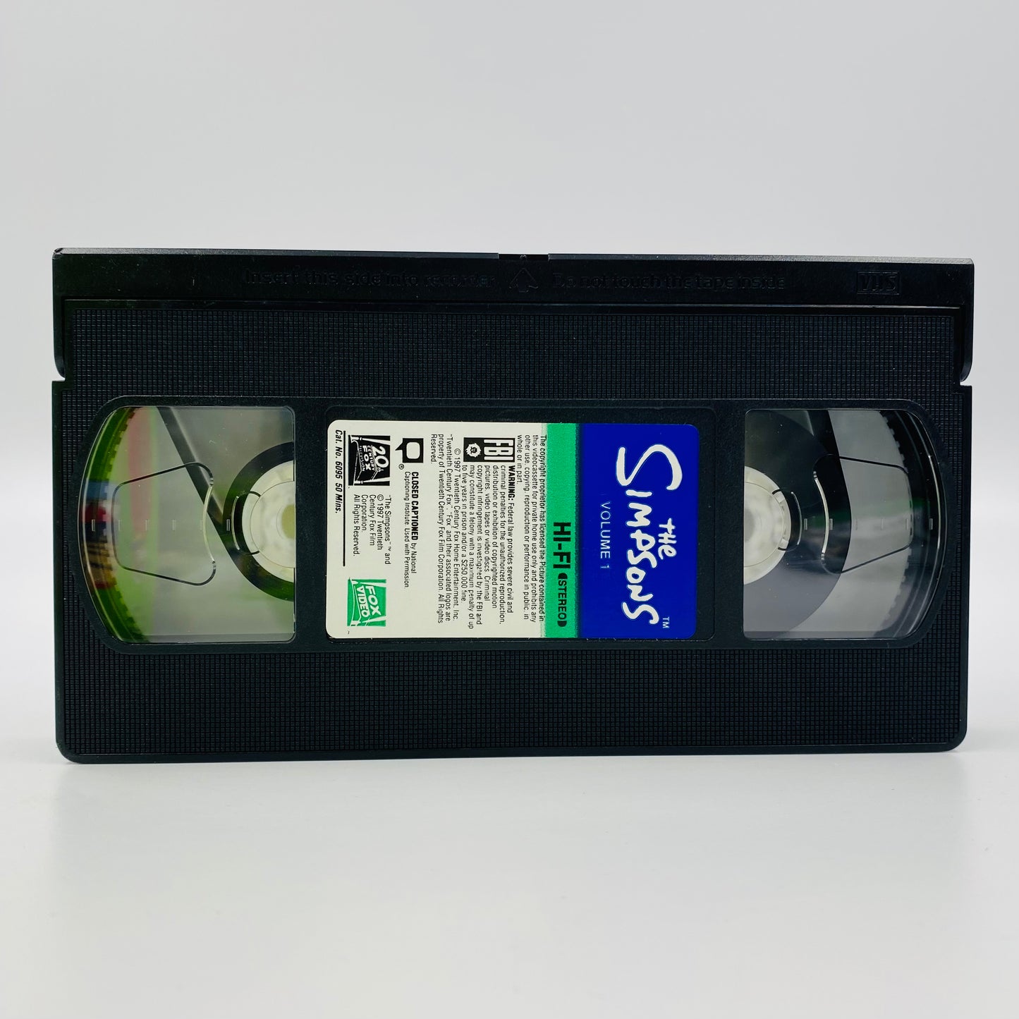 The Best of the Simpsons volumes 1, 2 and 3 VHS tape box set (1997) 20th Century Fox Home Entertainment