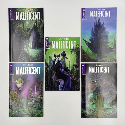 Disney Villains Maleficent #1-5 (2023) Dynamite (FN to VF-)