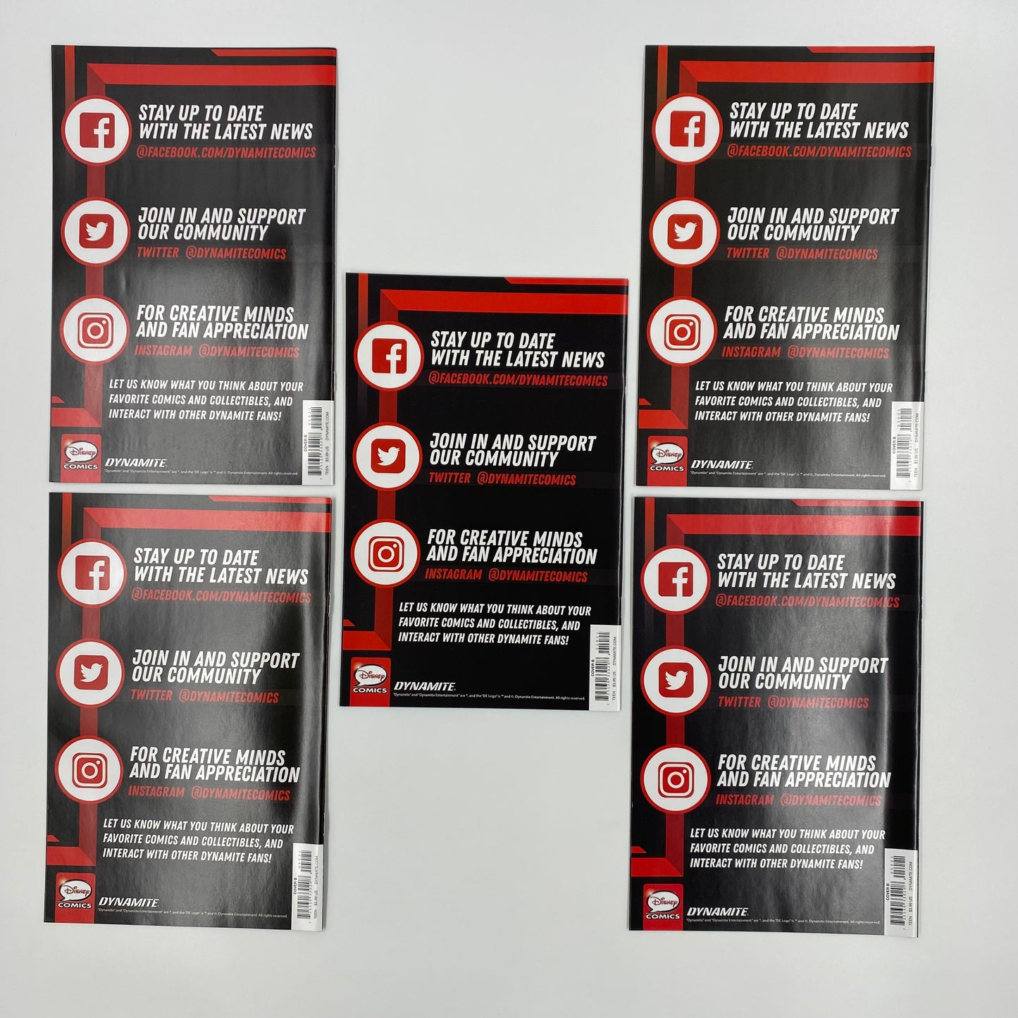 Disney Villains Maleficent #1-5 (2023) Dynamite (FN to VF-)