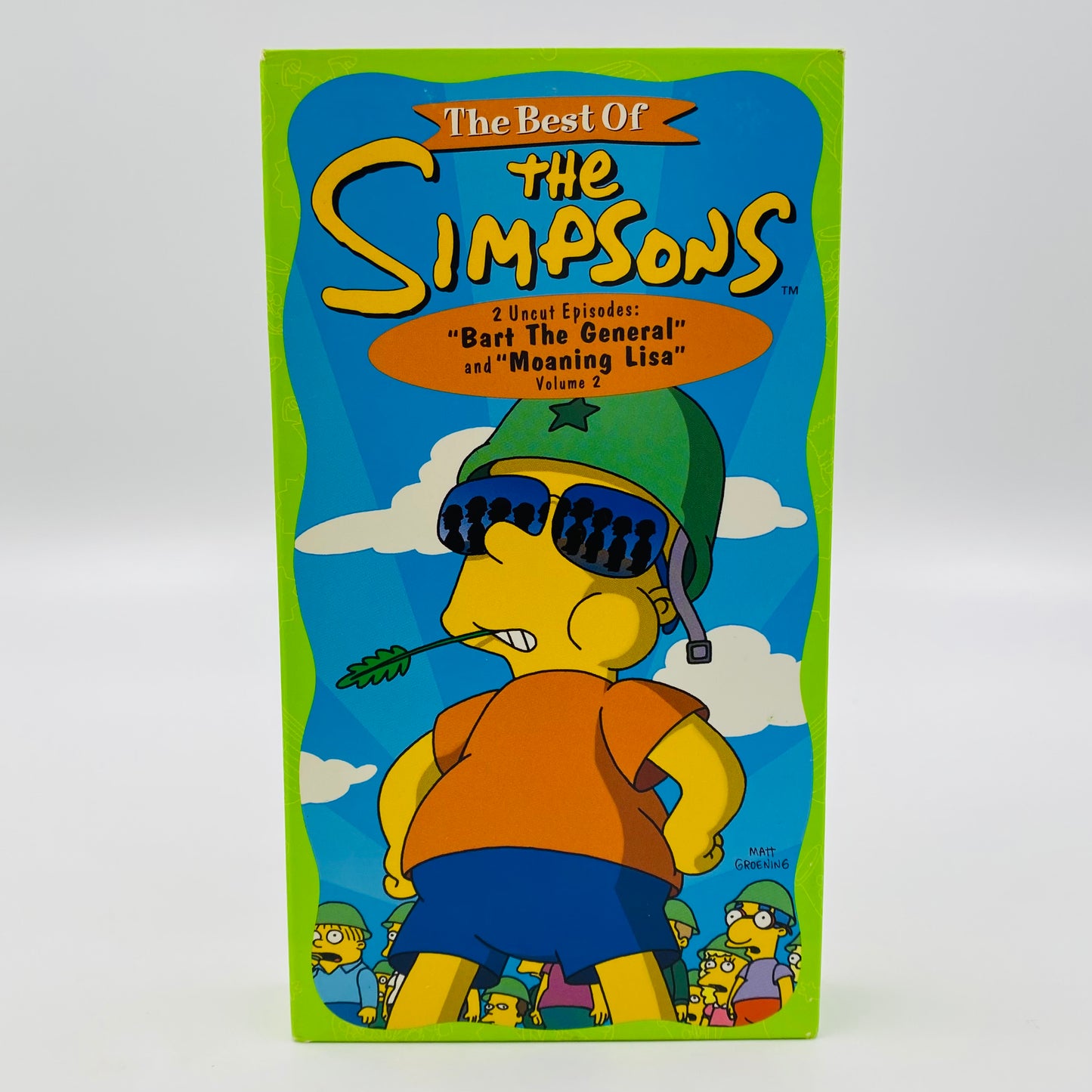 The Best of the Simpsons volumes 1, 2 and 3 VHS tape box set (1997) 20th Century Fox Home Entertainment