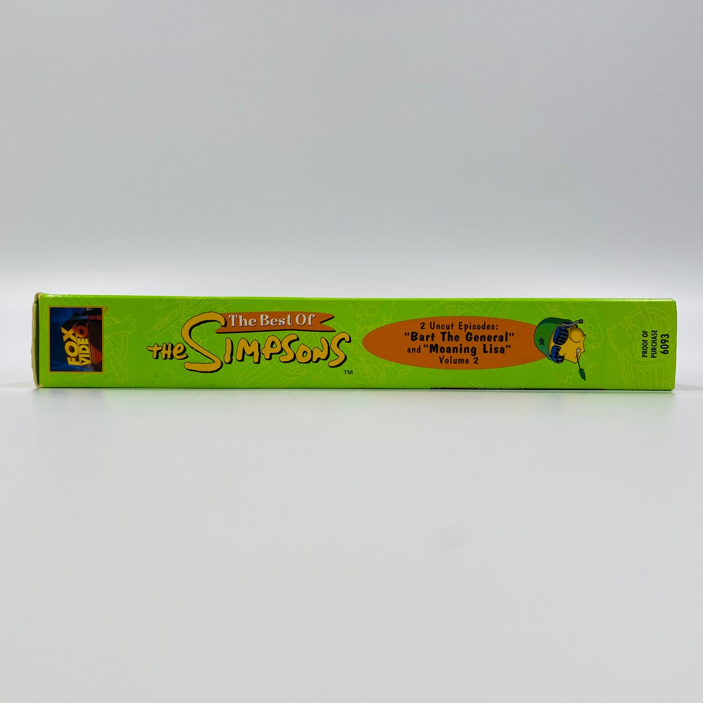 The Best of the Simpsons volumes 1, 2 and 3 VHS tape box set (1997) 20th Century Fox Home Entertainment