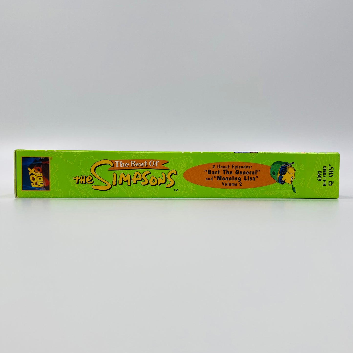 The Best of the Simpsons volumes 1, 2 and 3 VHS tape box set (1997) 20th Century Fox Home Entertainment