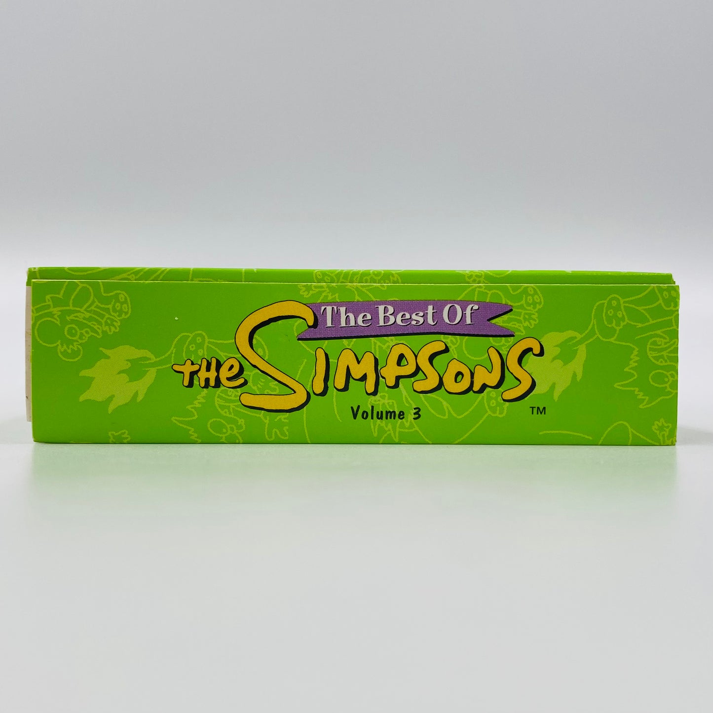 The Best of the Simpsons volumes 1, 2 and 3 VHS tape box set (1997) 20th Century Fox Home Entertainment