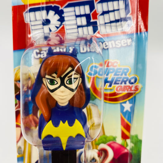 DC Super Hero Girls Batgirl PEZ dispenser (2017) carded 7.5 China