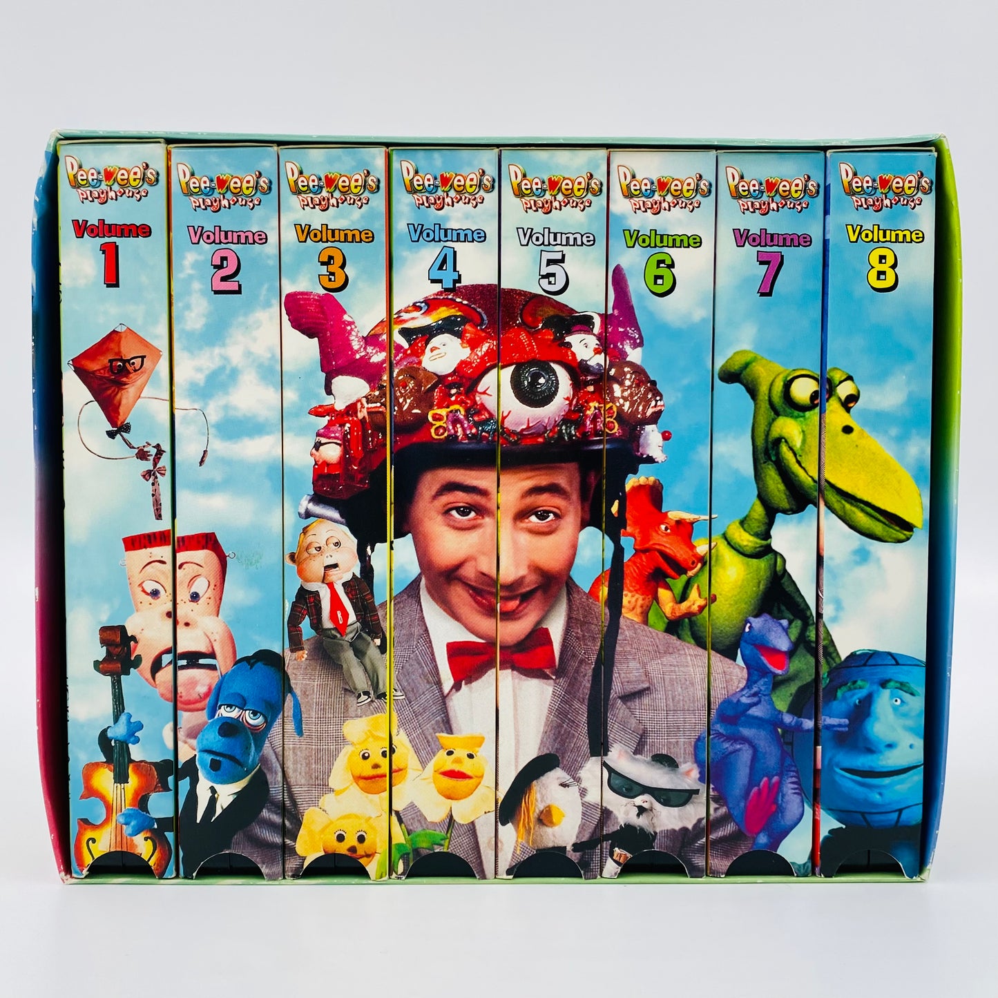 Pee Wee’s Playhouse Vol. 1-8 VHS tape box set (1996) MGM/UA Home Video