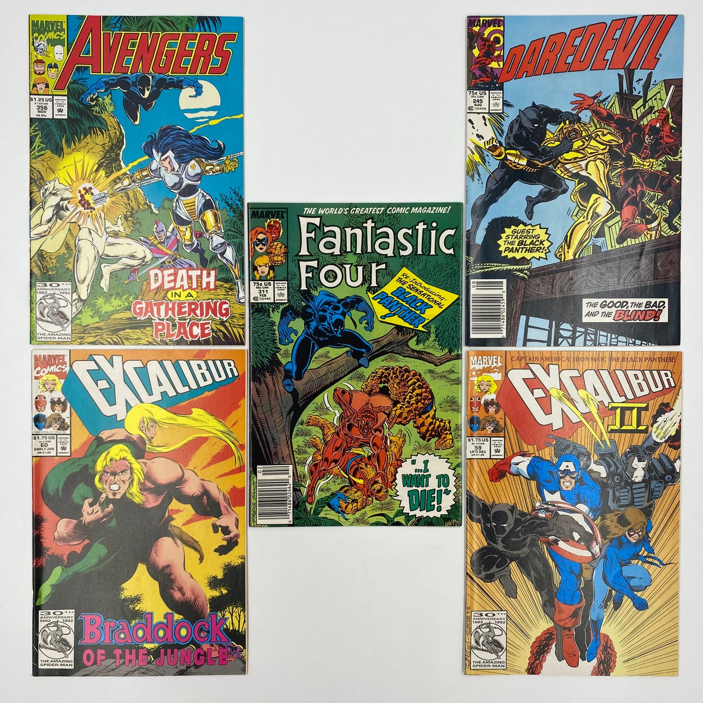 M&PC Marvel Comic Book FUN PACK: Black Panther T’Challa