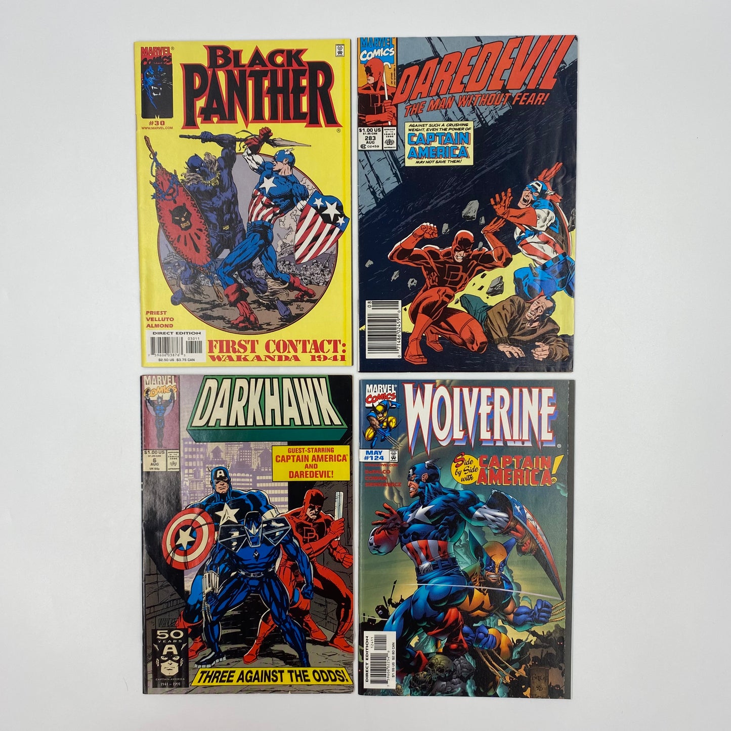 M&PC Marvel Comic Book FUN PACK: Captain America Steve Rogers