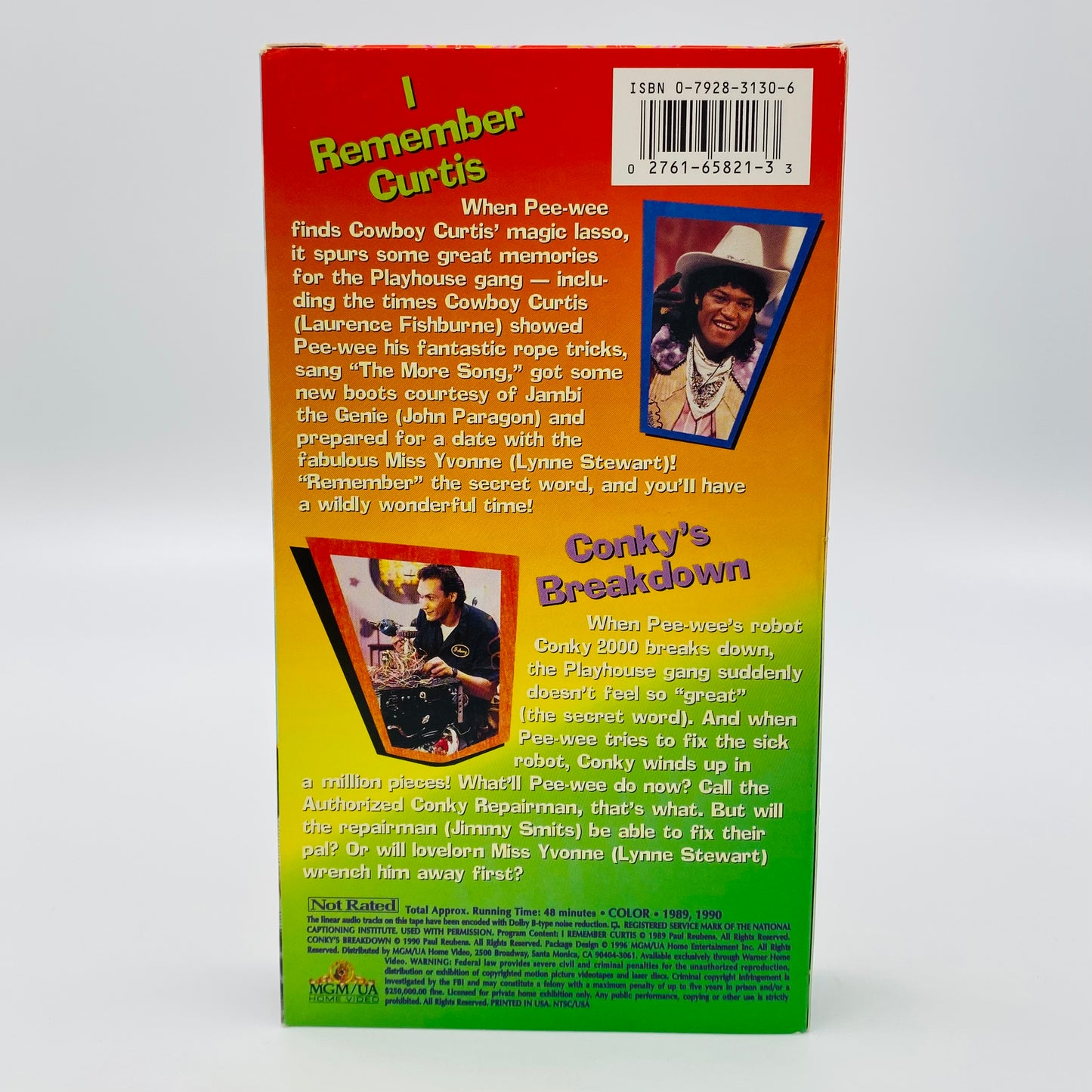 Pee Wee’s Playhouse Vol. 1-8 VHS tape box set (1996) MGM/UA Home Video