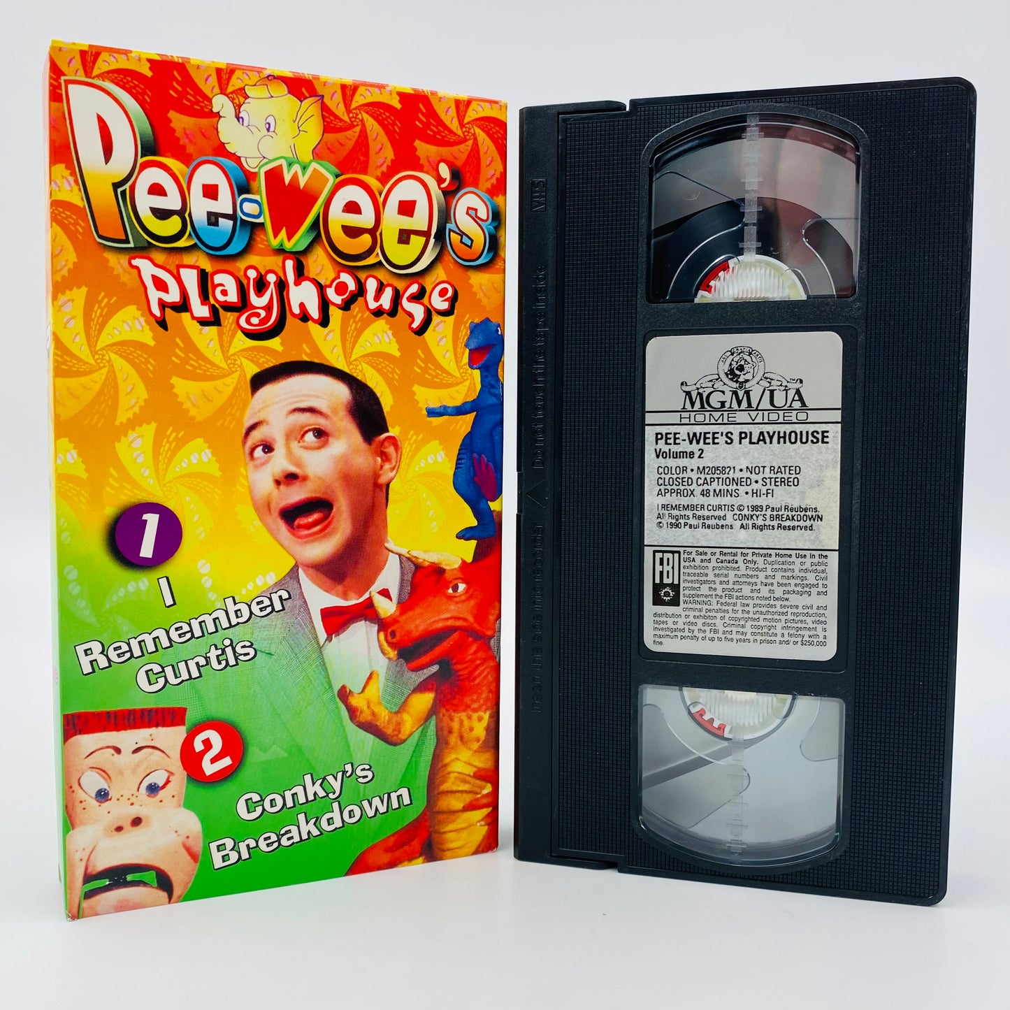 Pee Wee’s Playhouse Vol. 1-8 VHS tape box set (1996) MGM/UA Home Video
