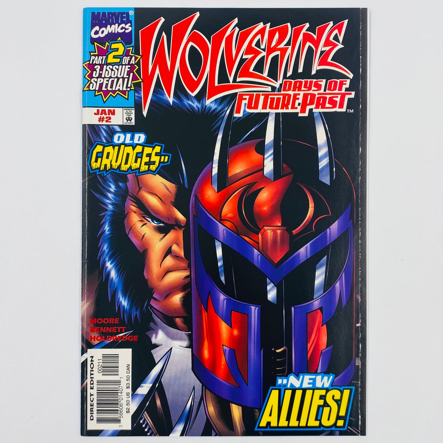 Wolverine Days of Future Past #1-3 (1997-1998) Marvel