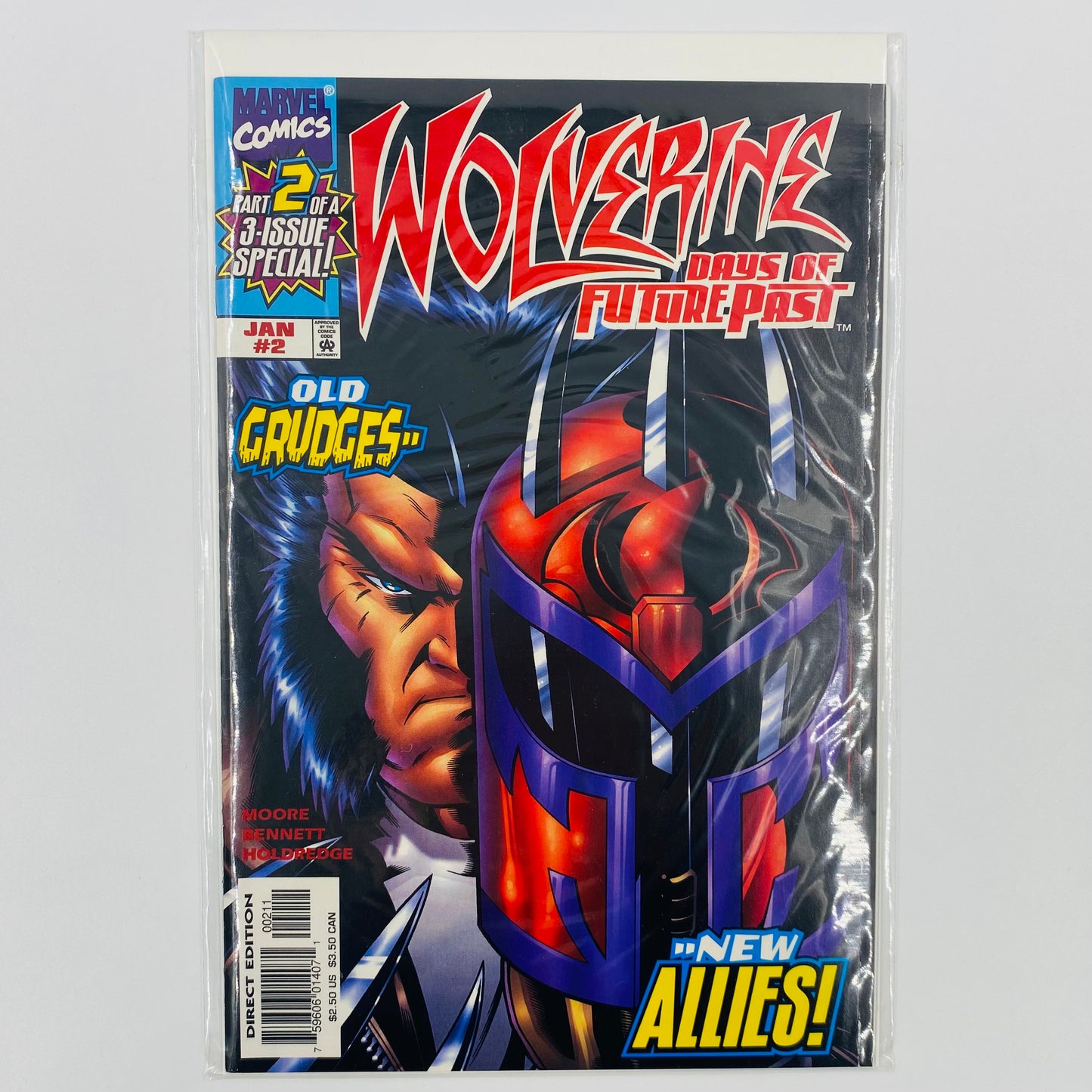 Wolverine Days of Future Past #1-3 (1997-1998) Marvel