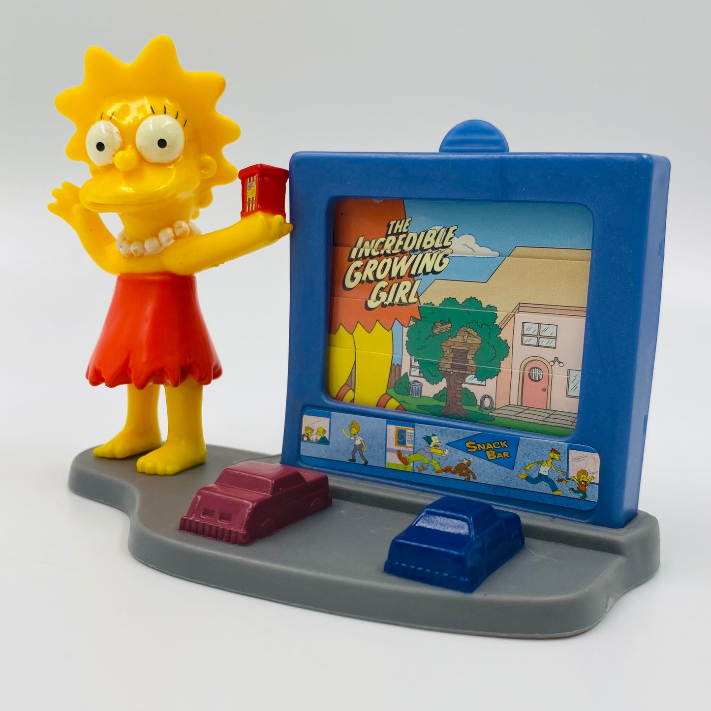 The Simpsons Creepy Classics Lisa Simpson Burger King Kids' Meals toy (2002) loose
