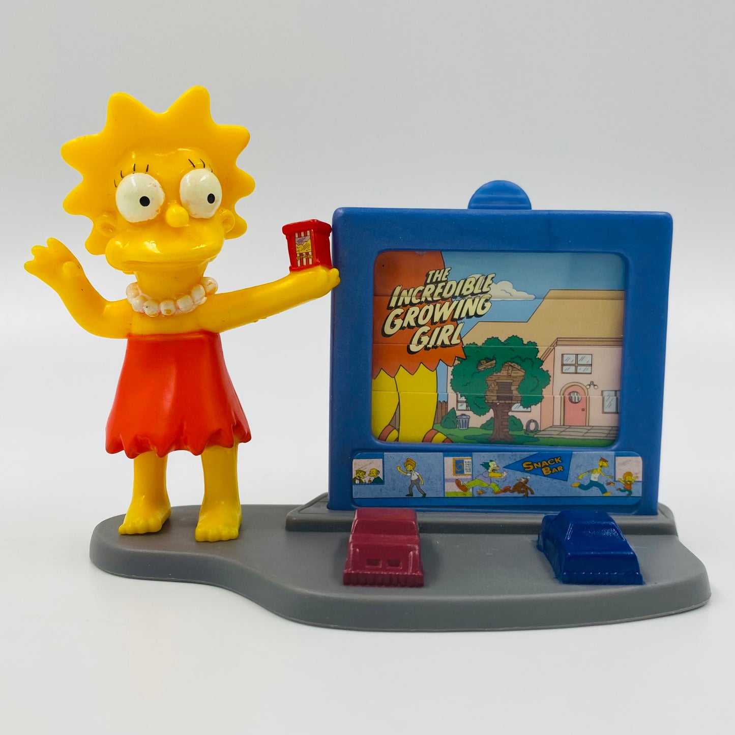 The Simpsons Creepy Classics Lisa Simpson Burger King Kids' Meals toy (2002) loose