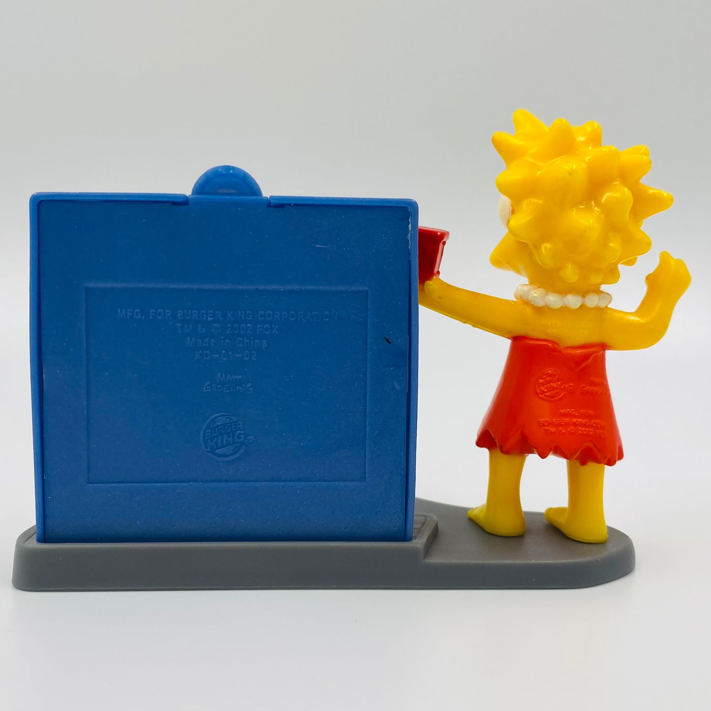 The Simpsons Creepy Classics Lisa Simpson Burger King Kids' Meals toy (2002) loose
