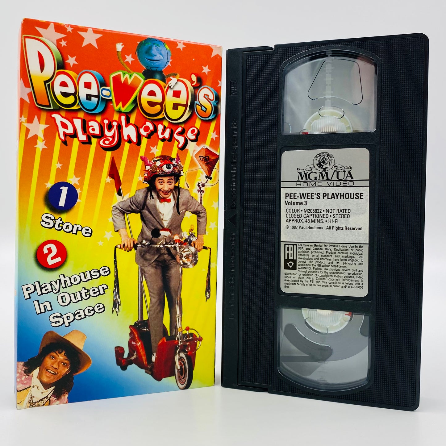 Pee Wee’s Playhouse Vol. 1-8 VHS tape box set (1996) MGM/UA Home Video