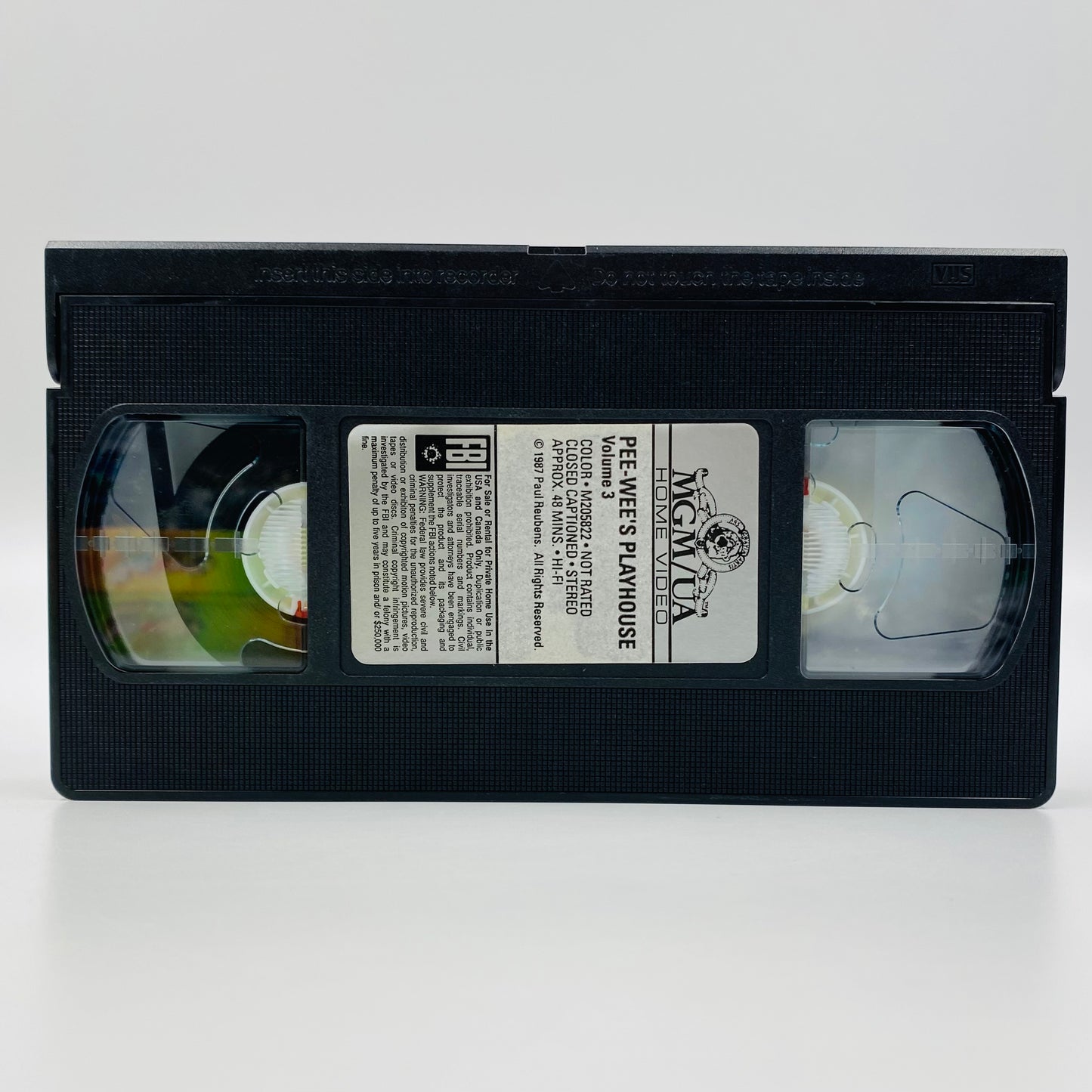 Pee Wee’s Playhouse Vol. 1-8 VHS tape box set (1996) MGM/UA Home Video