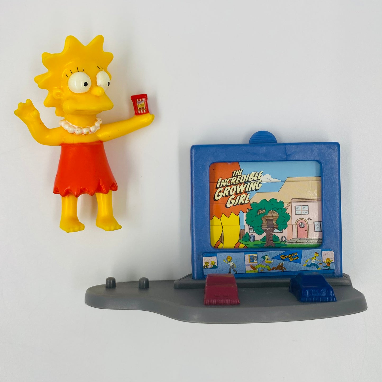 The Simpsons Creepy Classics Lisa Simpson Burger King Kids' Meals toy (2002) loose