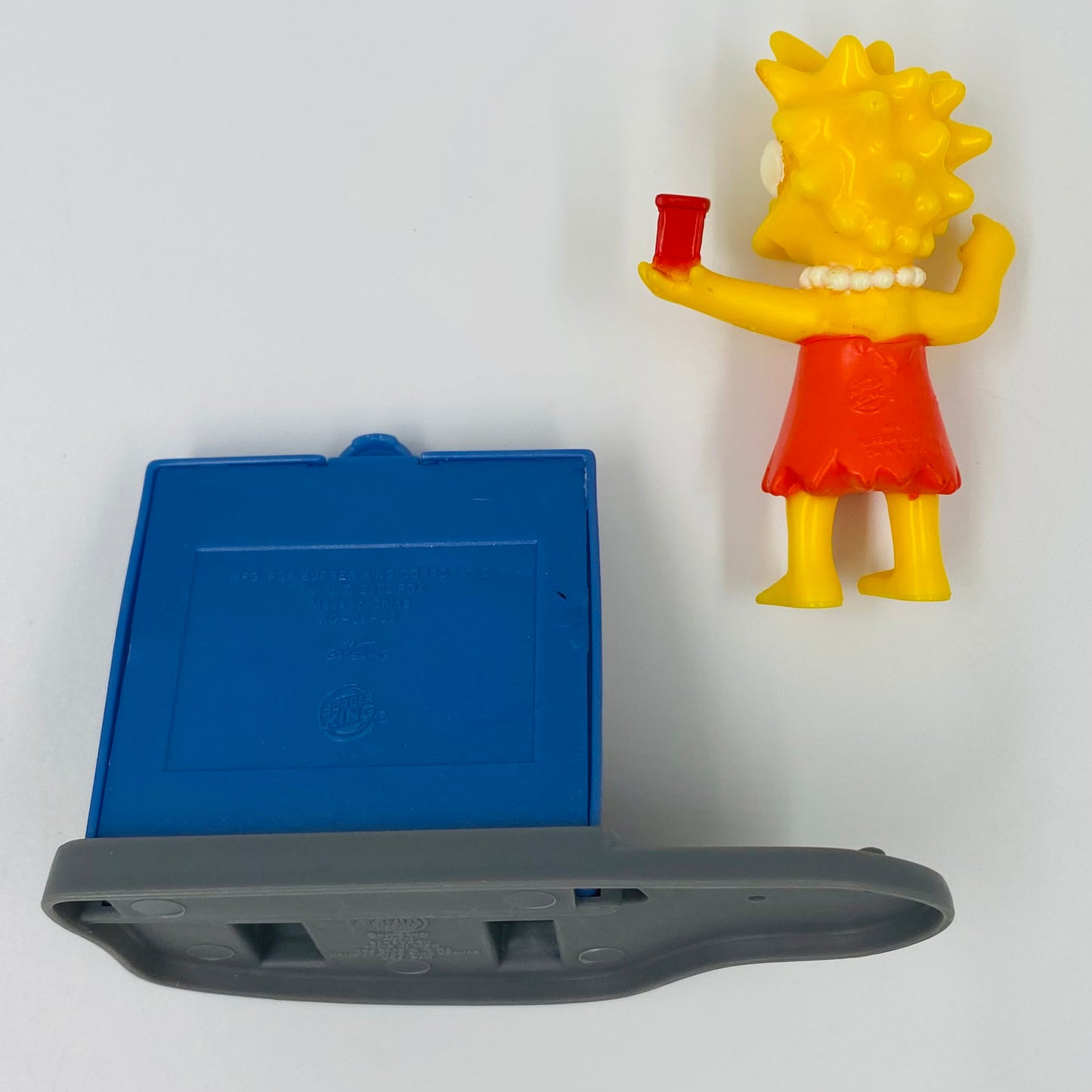 The Simpsons Creepy Classics Lisa Simpson Burger King Kids' Meals toy (2002) loose