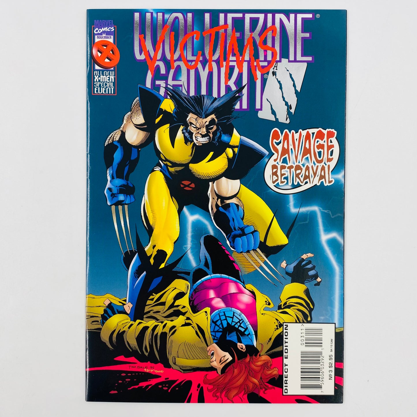 Wolverine Gambit Victims #1-4 (1995) Marvel