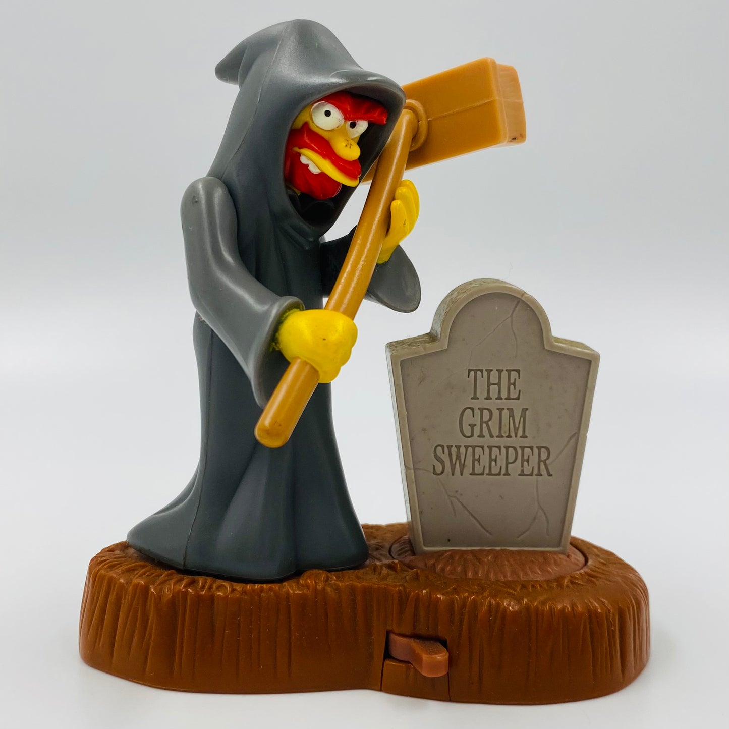 The Simpsons Spooky Light-Ups Groundskeeper Willie Burger King Kids' Meals toy (2001) loose