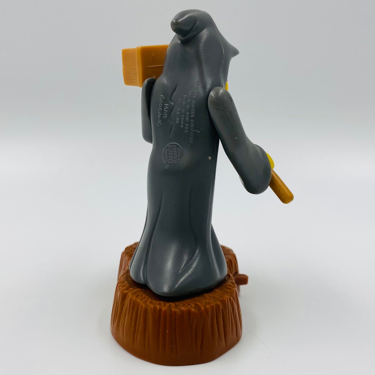 The Simpsons Spooky Light-Ups Groundskeeper Willie Burger King Kids' Meals toy (2001) loose