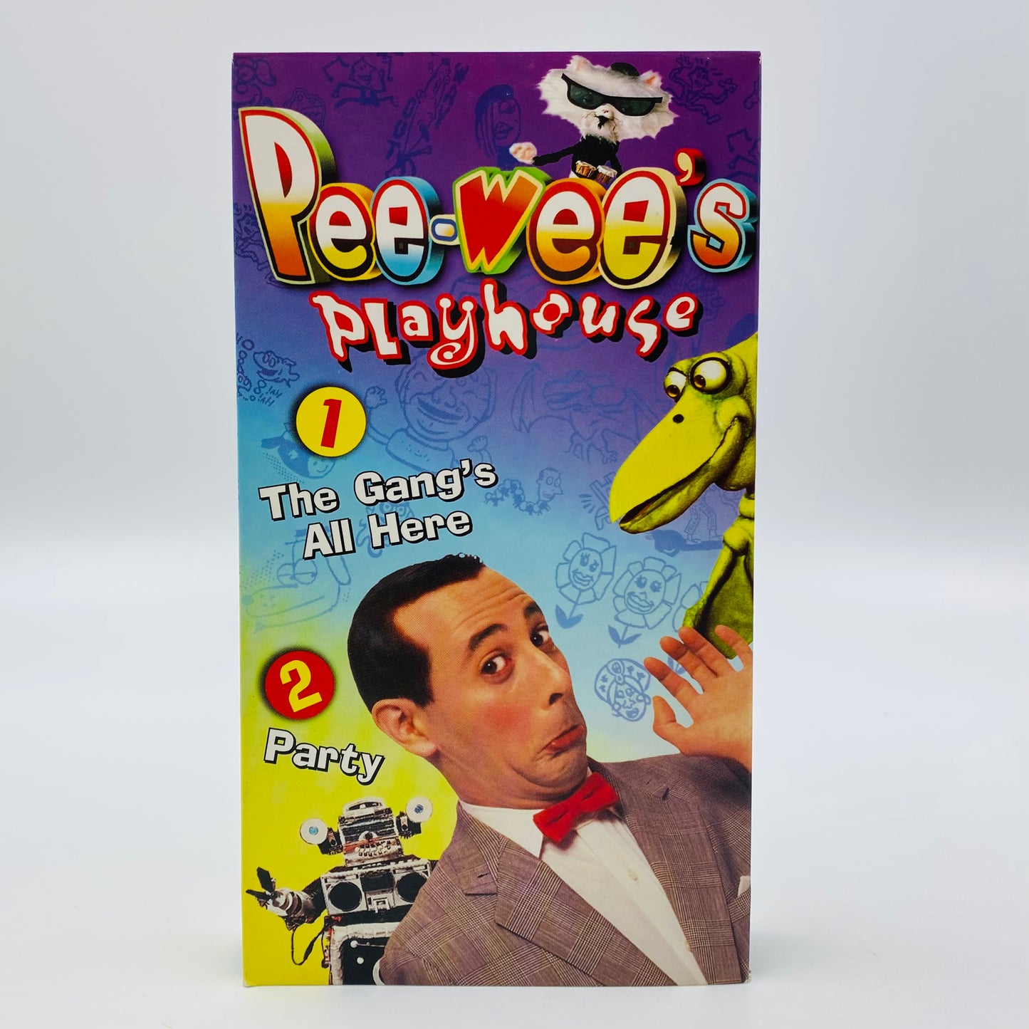 Pee Wee’s Playhouse Vol. 1-8 VHS tape box set (1996) MGM/UA Home Video