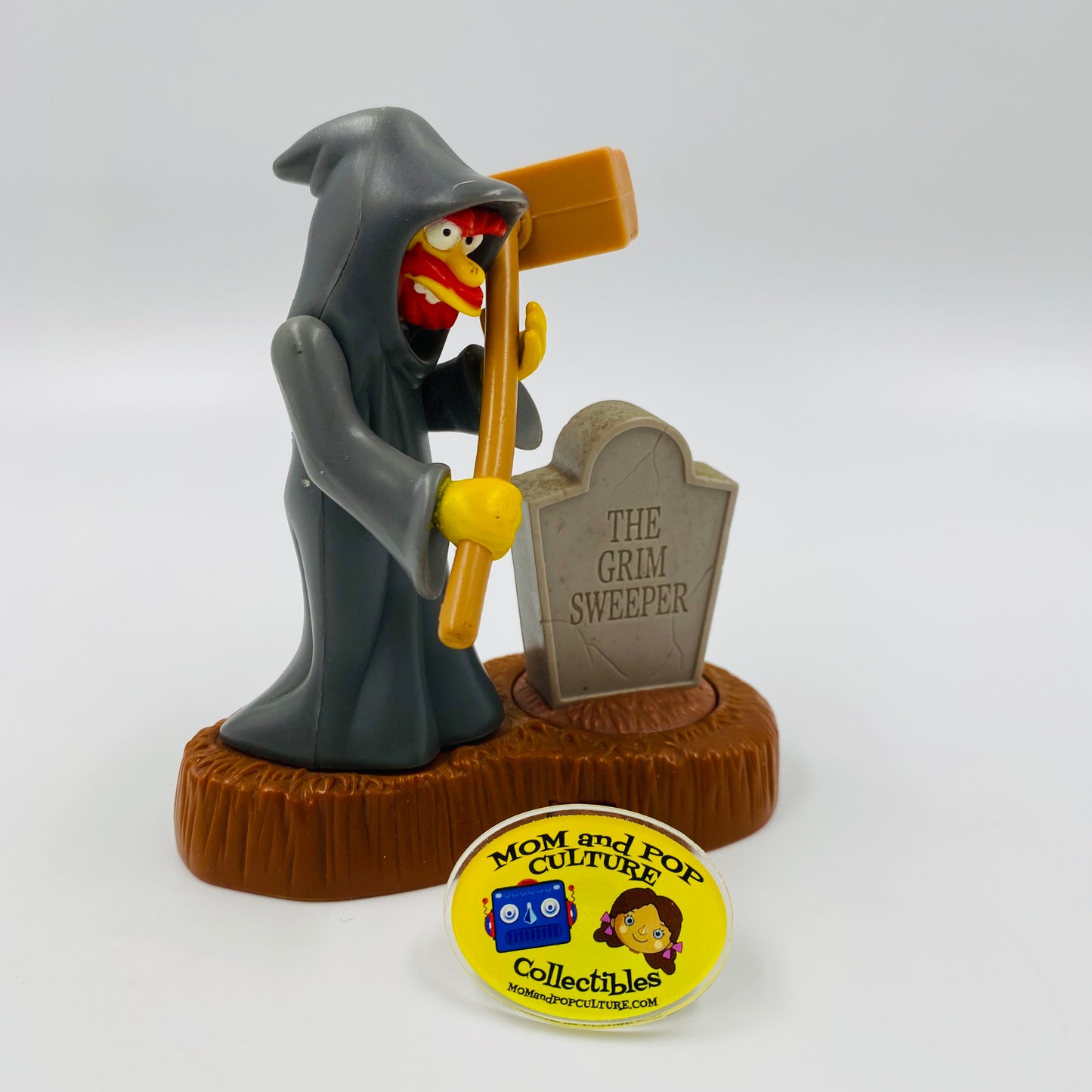 The Simpsons Spooky Light-Ups Groundskeeper Willie Burger King Kids' Meals toy (2001) loose