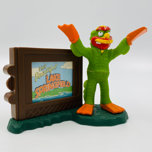 The Simpsons Creepy Classics Groundskeeper Willie Burger King Kids' Meals toy (2002) loose