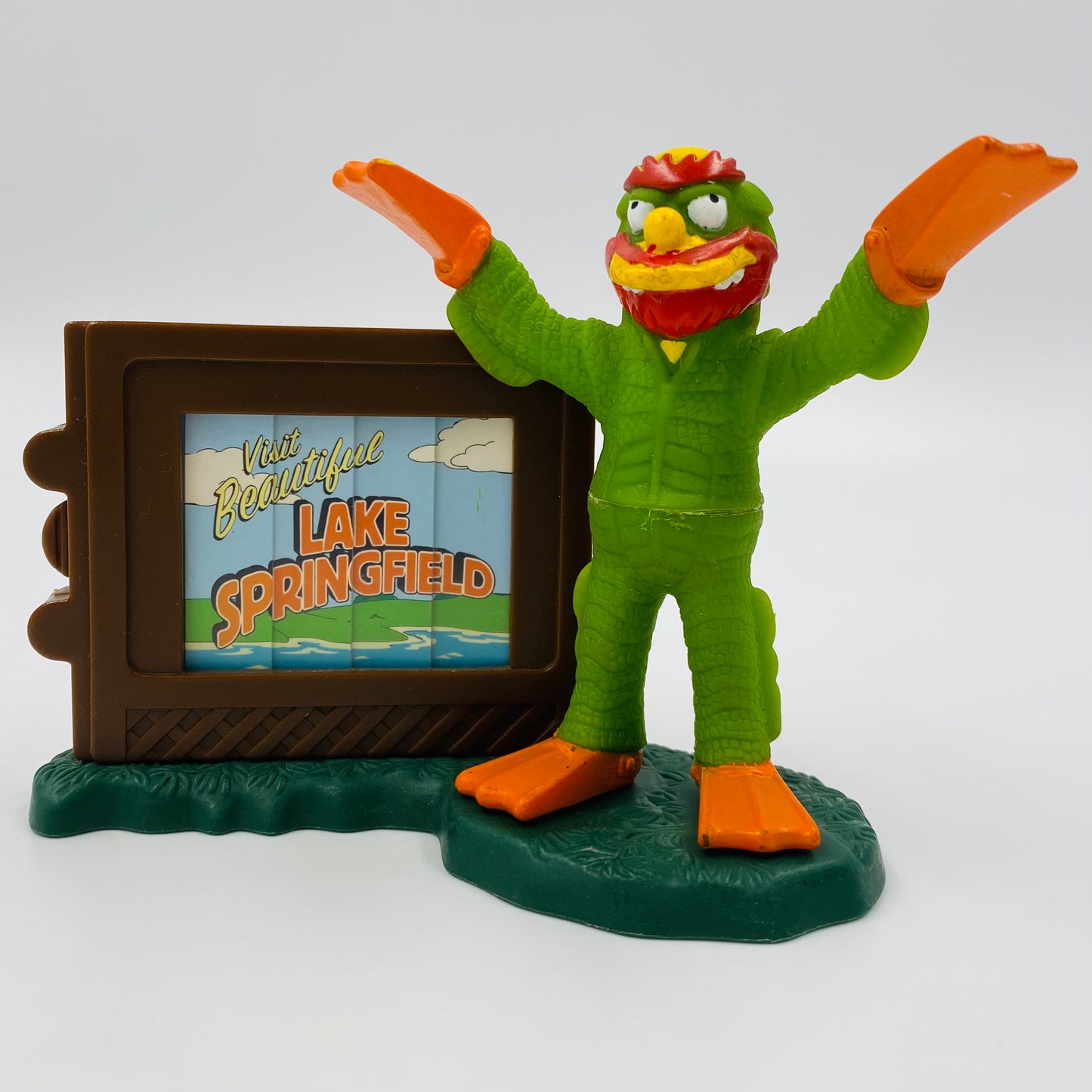 The Simpsons Creepy Classics Groundskeeper Willie Burger King Kids' Meals toy (2002) loose