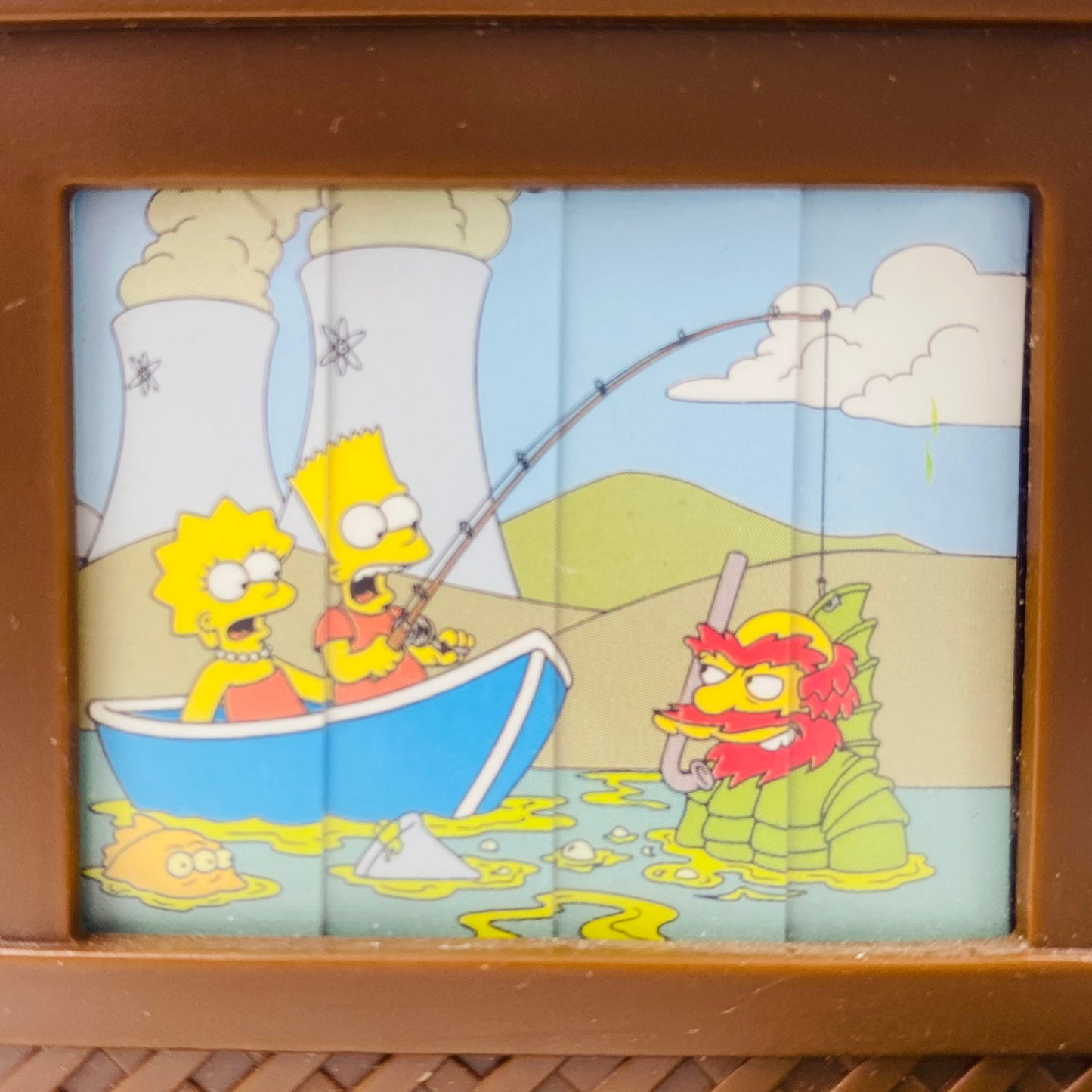 The Simpsons Creepy Classics Groundskeeper Willie Burger King Kids' Meals toy (2002) loose